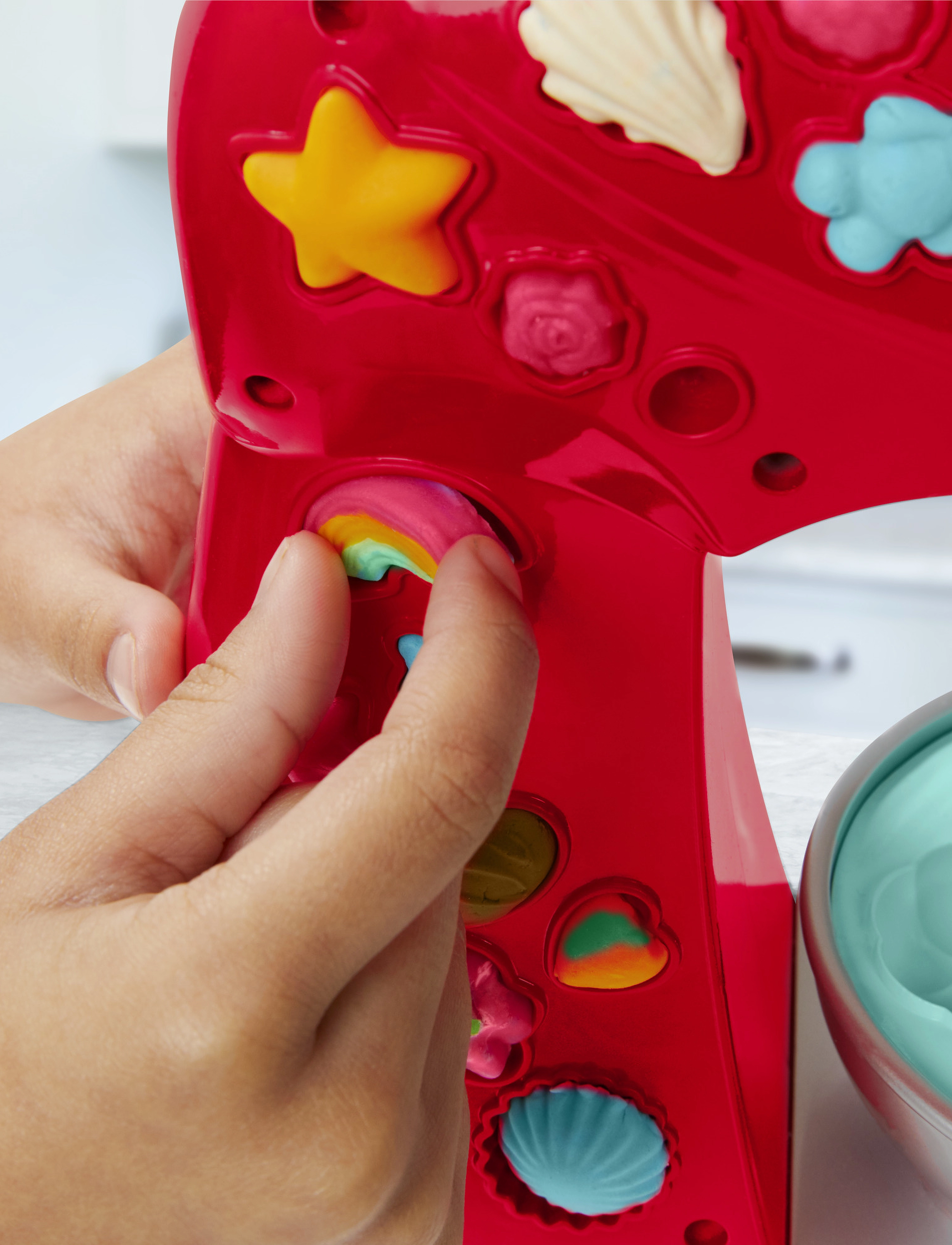 Play Doh - Play-Doh Kitchen Creations Magical Mixer-lekset - multi coloured - 3