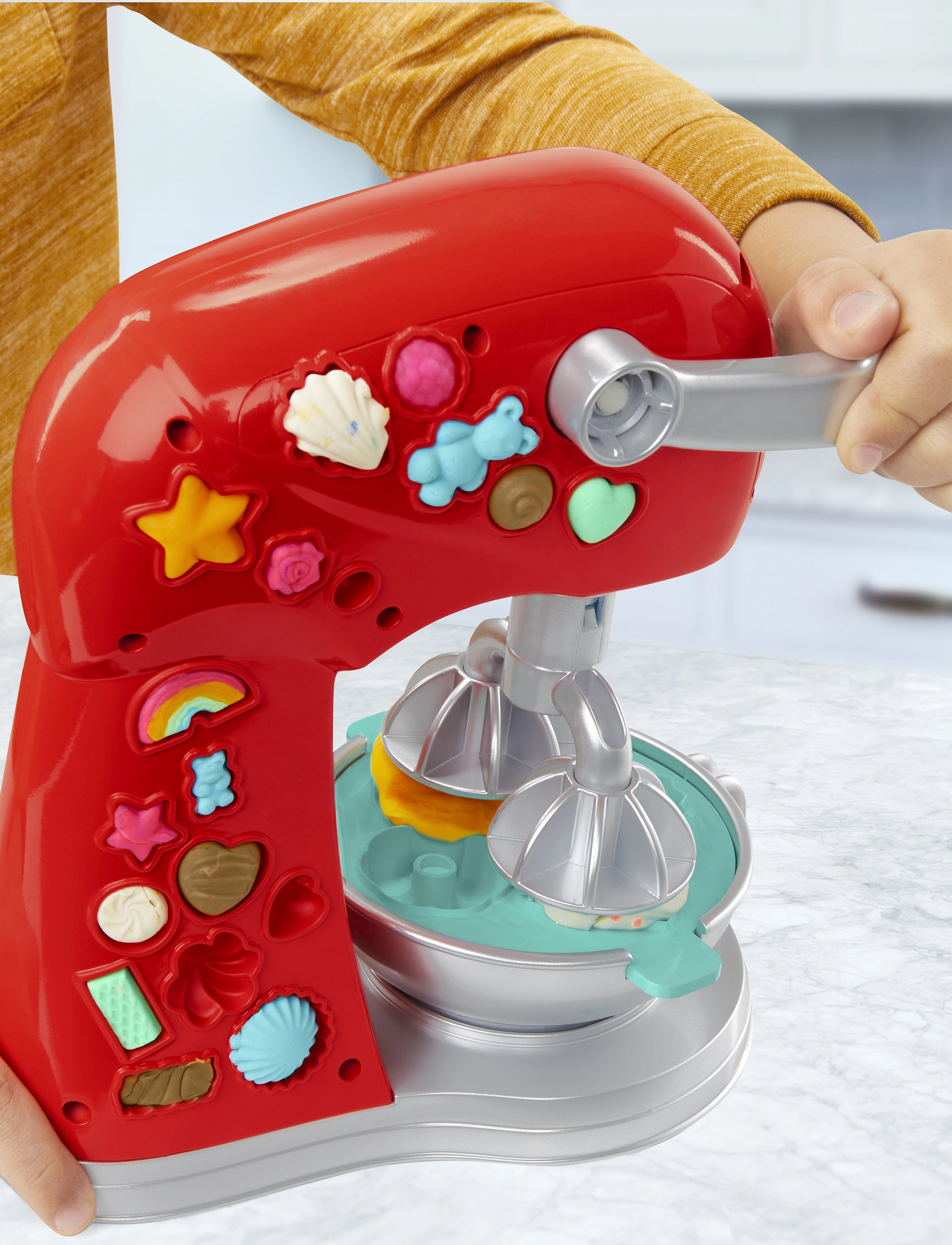 Play Doh - Play-Doh Kitchen Creations Magical Mixer-lekset - multi coloured - 4