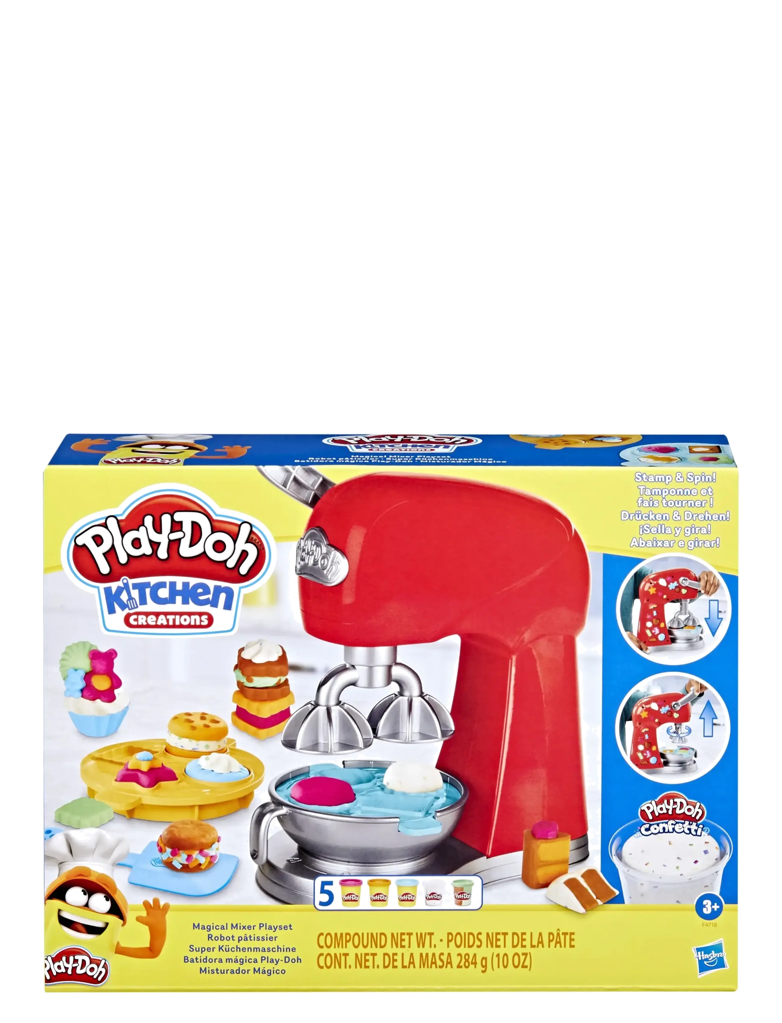Play Doh - Play-Doh Kitchen Creations Magical Mixer-lekset - voolimismass - multi coloured - 3