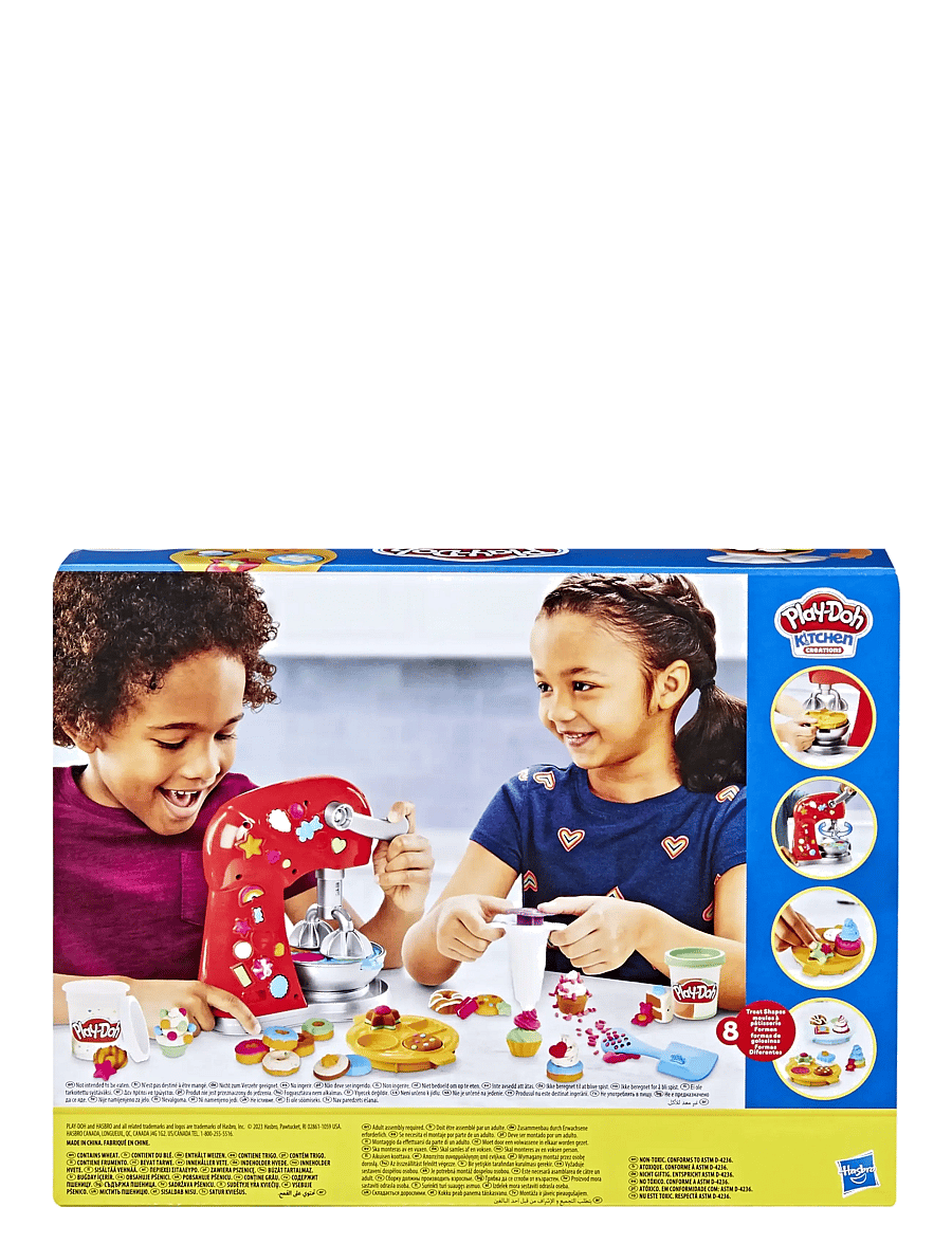 Play Doh - Play-Doh Kitchen Creations Magical Mixer-lekset - voolimismass - multi coloured - 4
