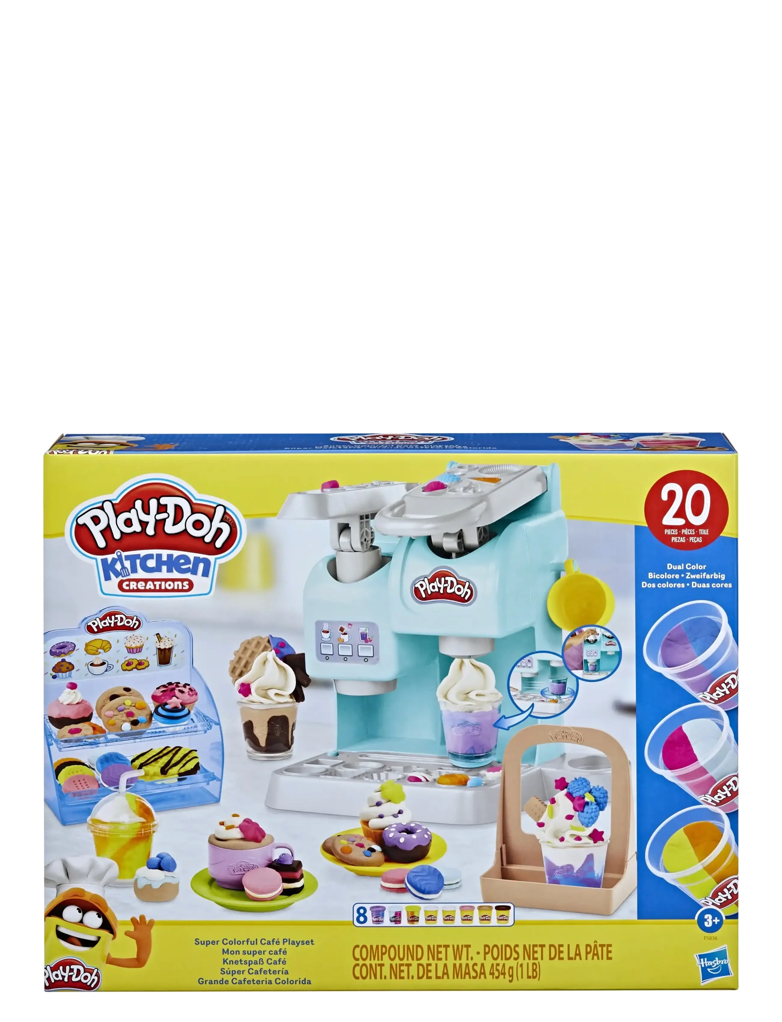 Play Doh Färgglatt Play-Doh Kitchen Creations-kafélekset - Spielzeugküche & Zubehör - MULTI-COLOR / multi