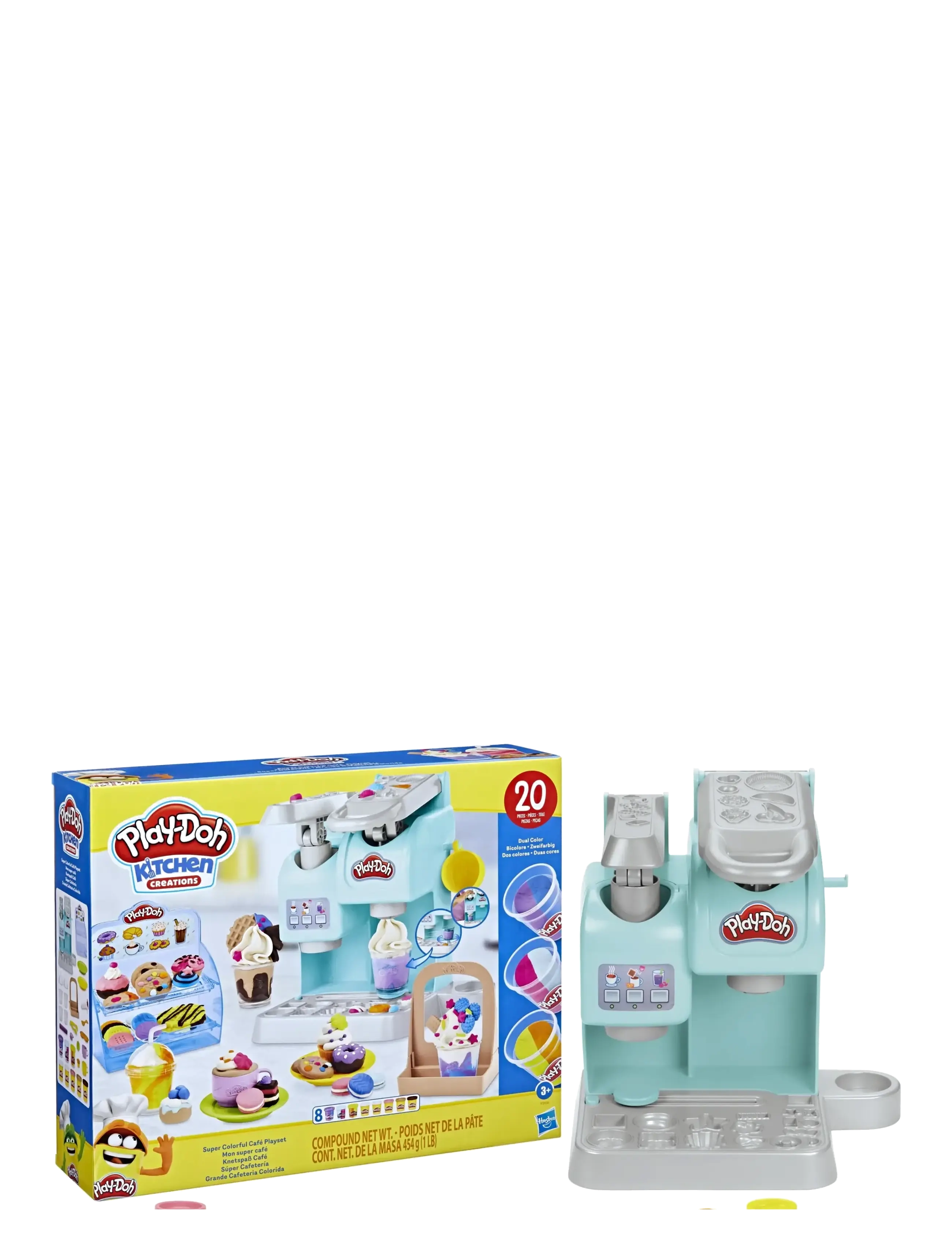 Play Doh - Färgglatt Play-Doh Kitchen Creations-kafélekset - prezenty świąteczne dla dzieci - multi-color - 2