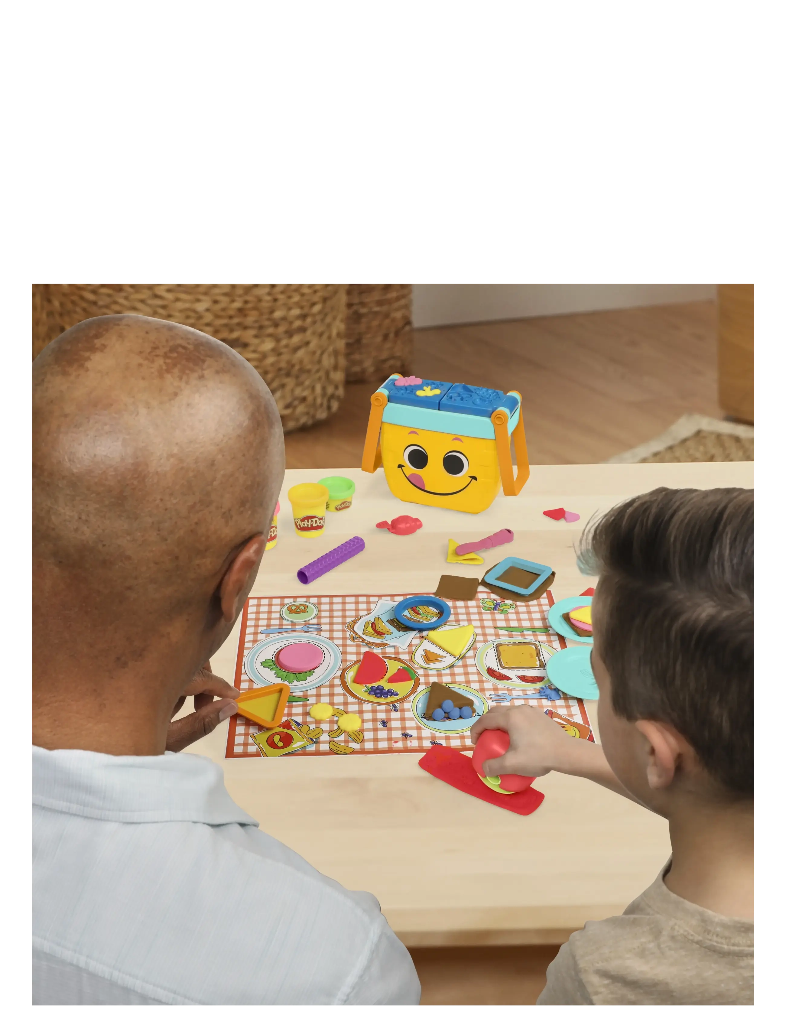 Play Doh - Play-Doh Picnic Shapes Starter Set - leir - multi coloured - 2