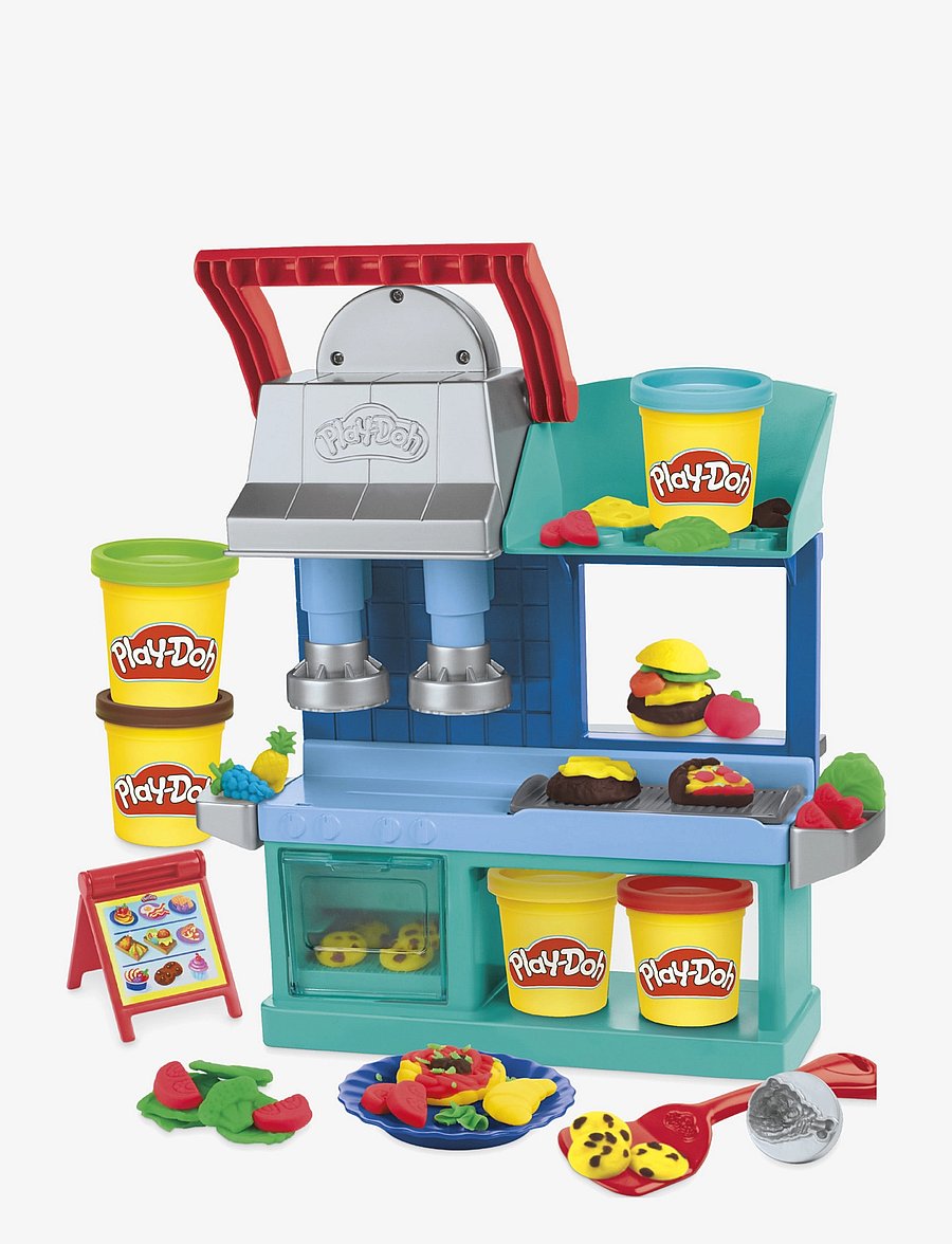 Play Doh - Kitchen Creations Busy Chef's Restaurant Playset - multicolor - 2