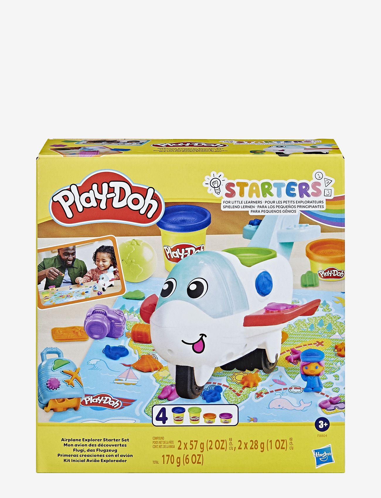 Play Doh - Play-Doh Airplane Explorer-startset - mängutainas - multicolor - 2