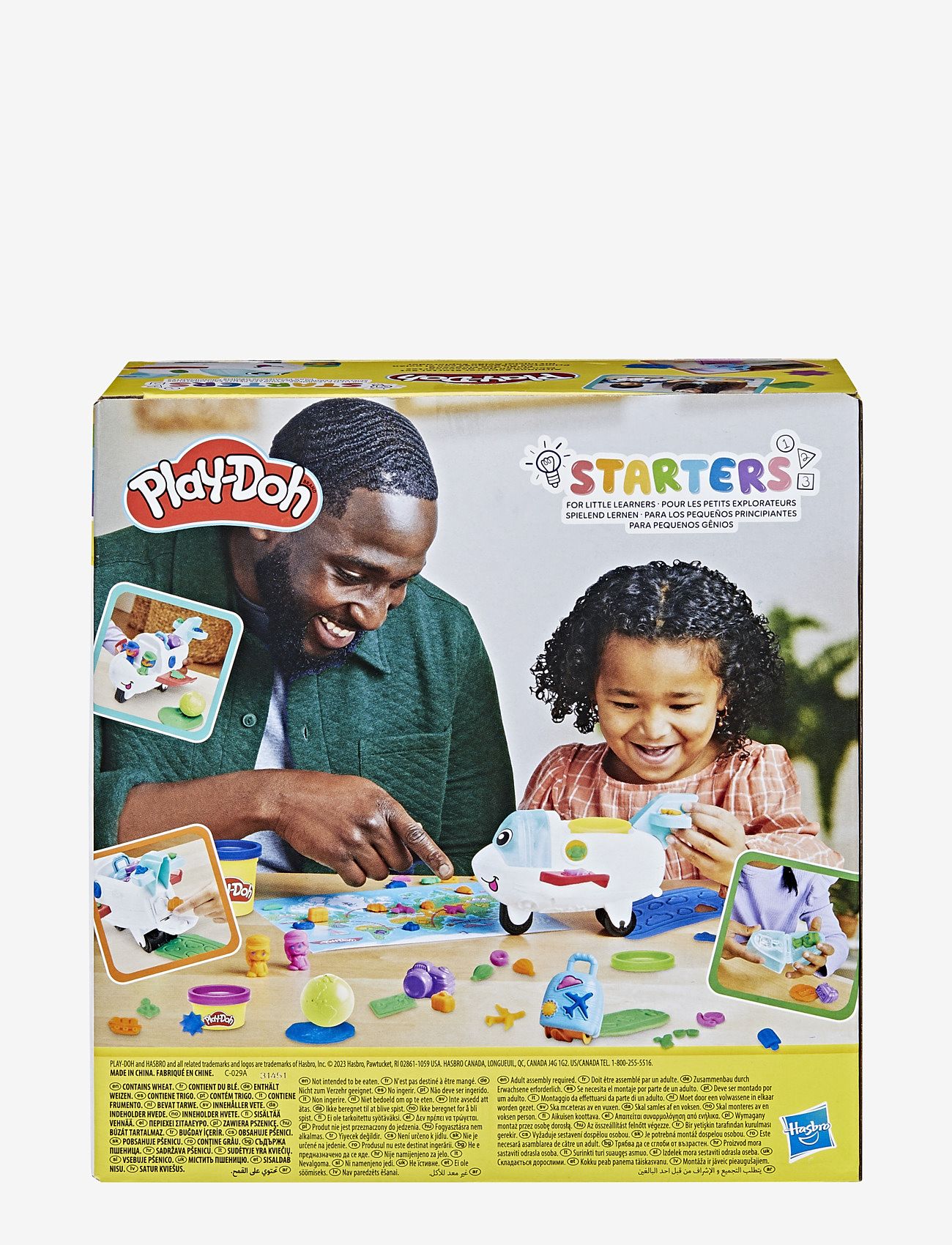 Play Doh - Play-Doh Airplane Explorer-startset - mängutainas - multicolor - 4