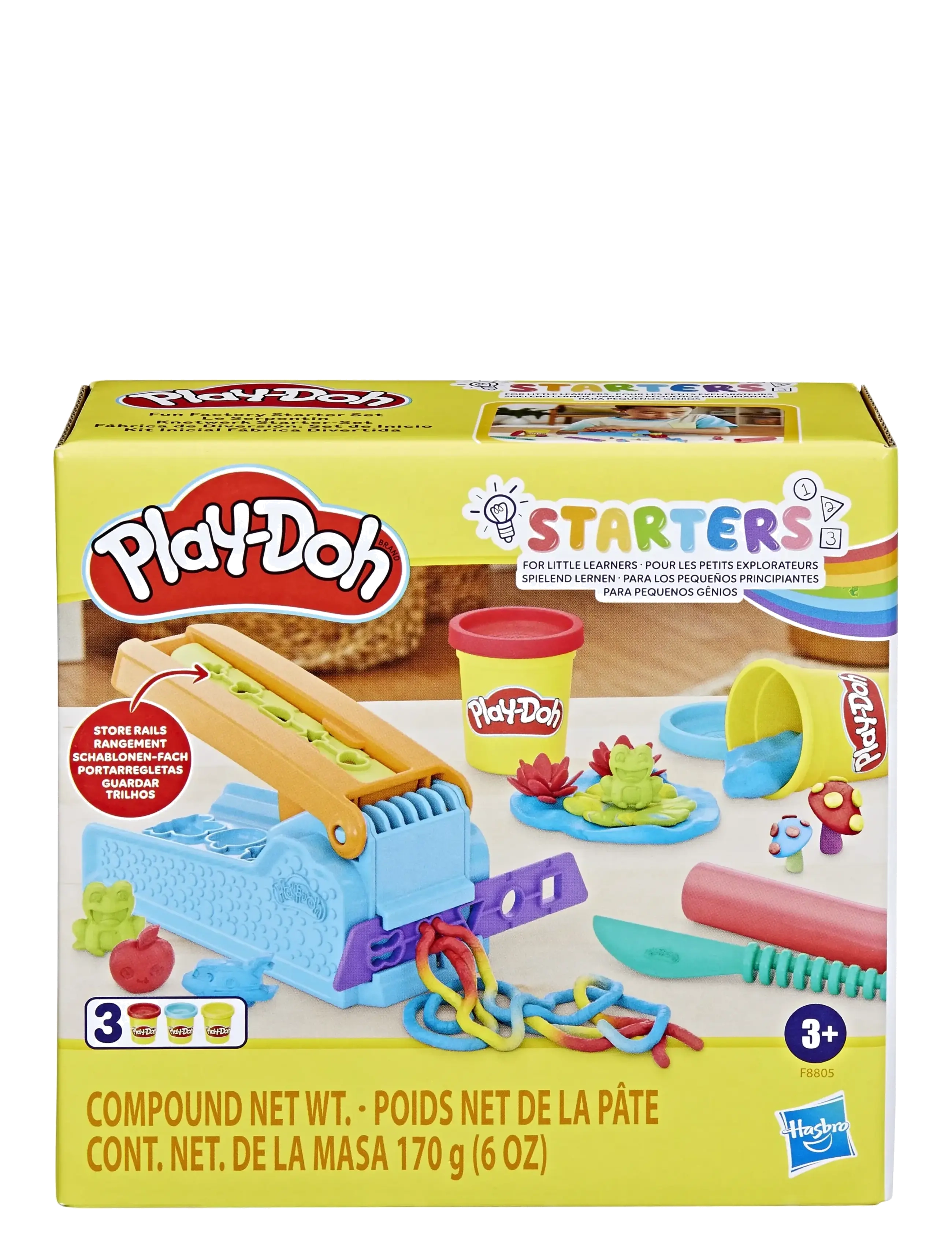 Play Doh Play-Doh Fun Factory-Startset, Børn, Play Dough, Multi/mønstret, Str: ONE SIZE