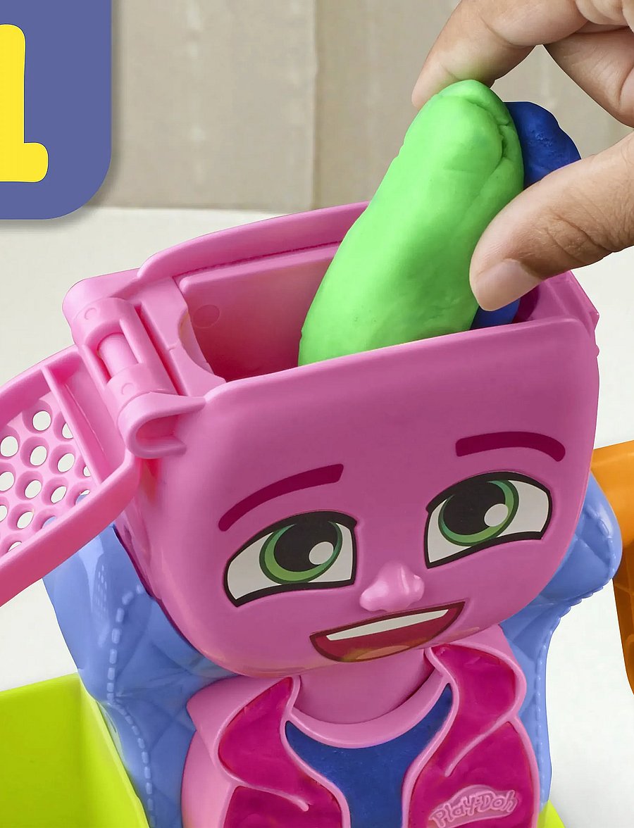 Play Doh - Play-Doh Hair Stylin' Salon - spielknete - multicolor - 0