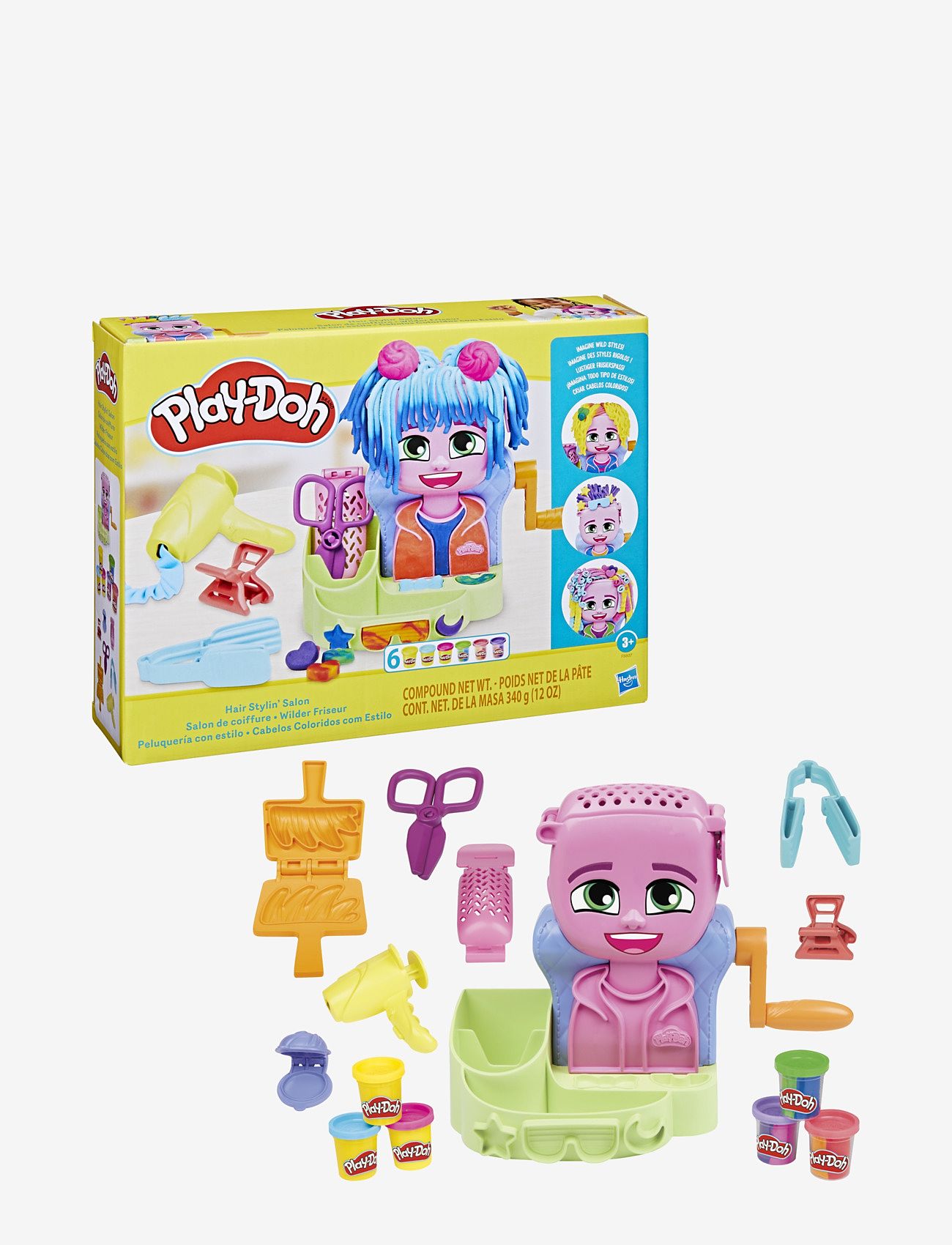 Play Doh - Play-Doh Hair Stylin' Salon - leklera - multicolor - 5