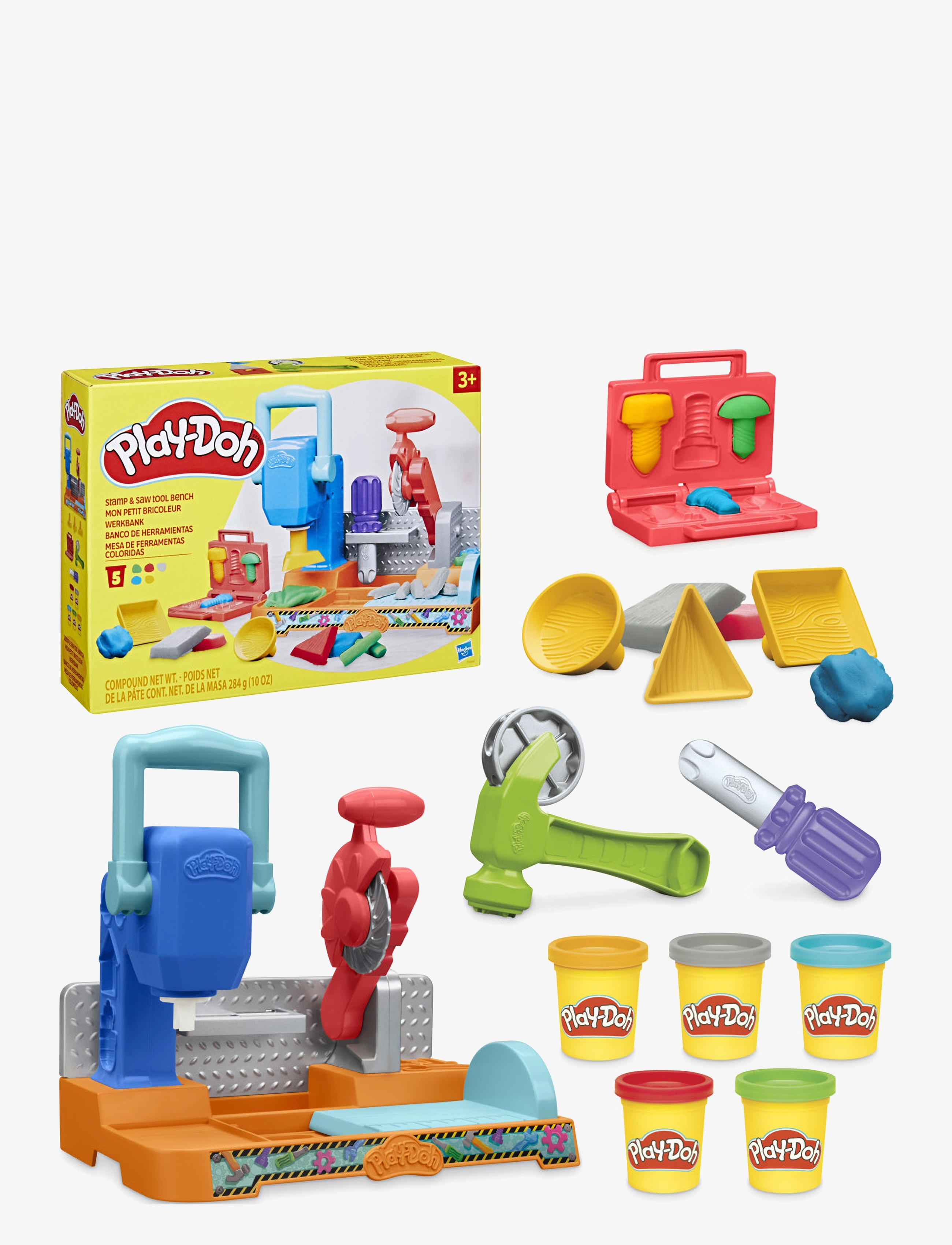 Play Doh Play-Doh Stamp & Saw Tool Bench - Leir - MULTICOLOR / multi