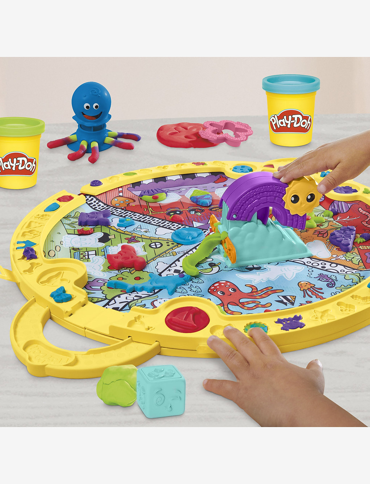 Play Doh Play-doh Startset Fold And Go-aktivitetsmatta (PDHF91435L0 ...