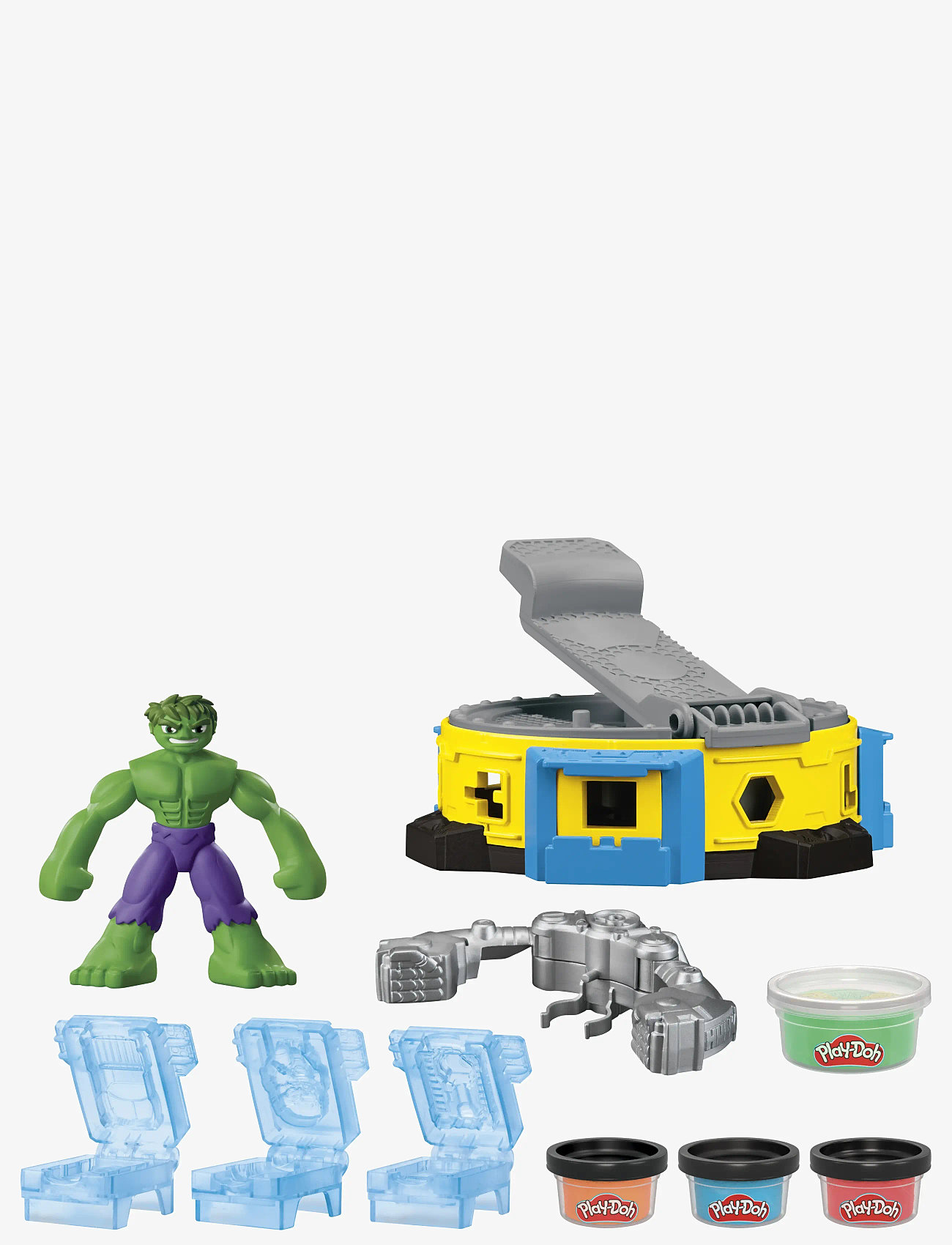 Play Doh - Play-Doh Marvel Hulken Smash & Squish-lekset - filmid ja muinasjututegelased - multicolor - 1
