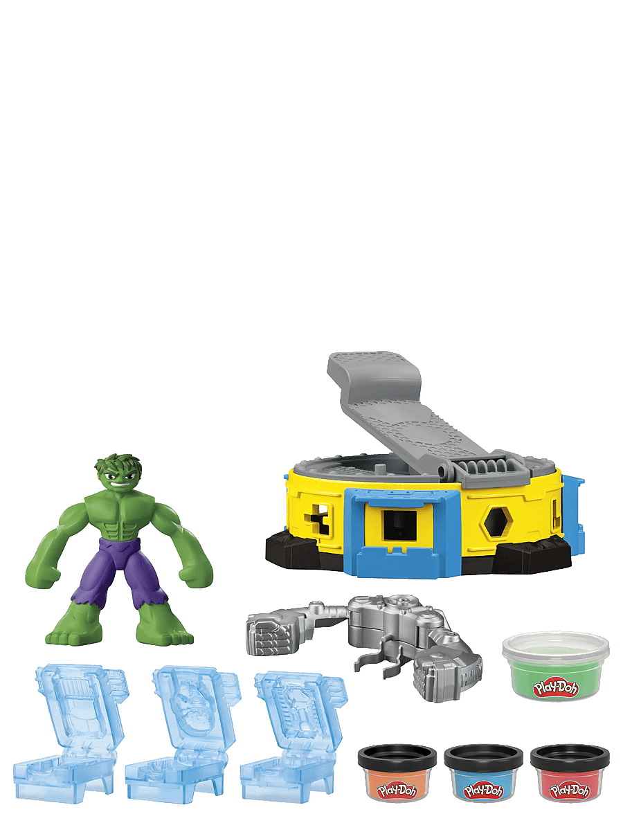 Play Doh - Play-Doh Marvel Hulken Smash & Squish-lekset - najniższe ceny - multicolor - 0