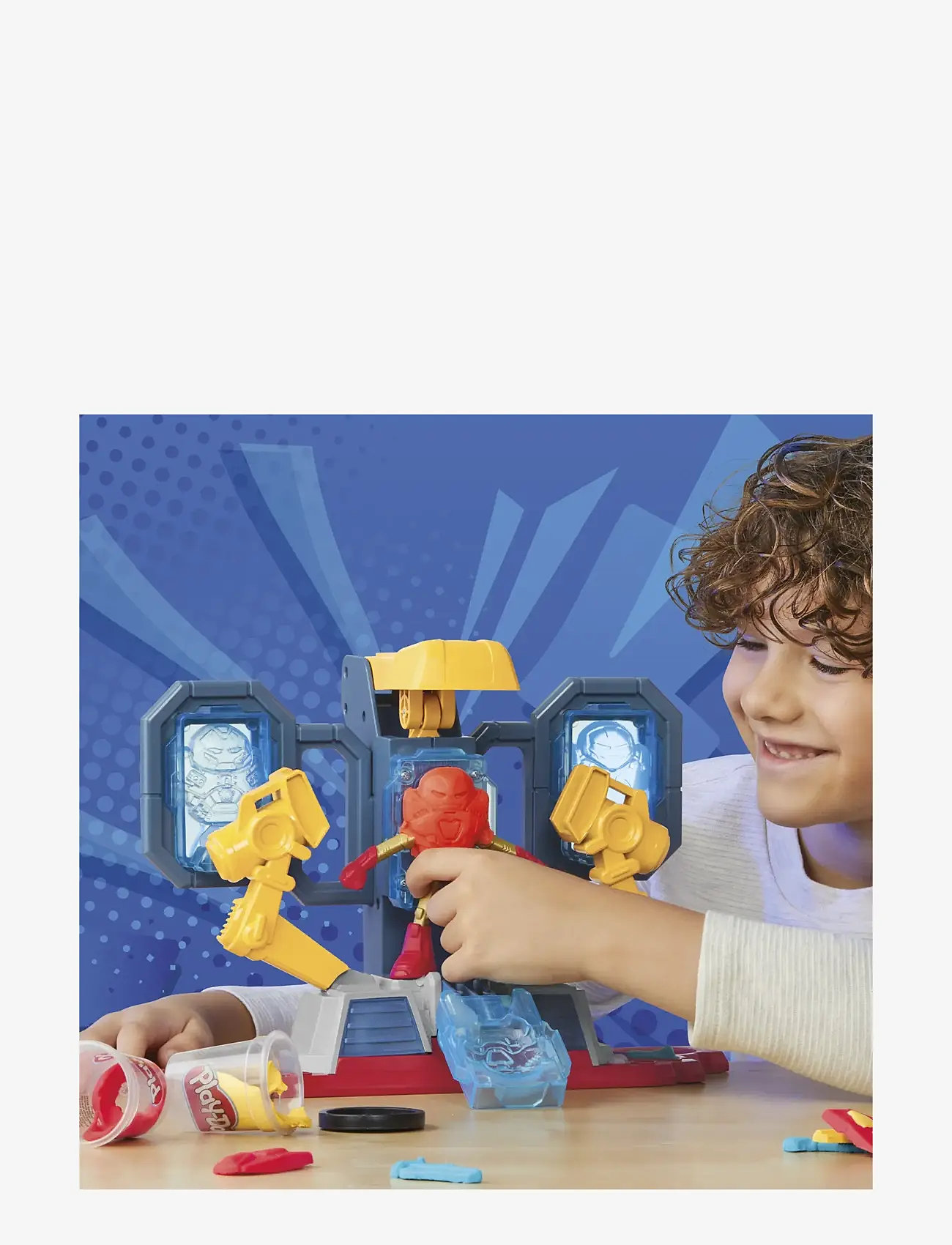 Play Doh - Play-Doh Marvel Hulken Smash & Squish-lekset - filmid ja muinasjututegelased - multicolor - 2