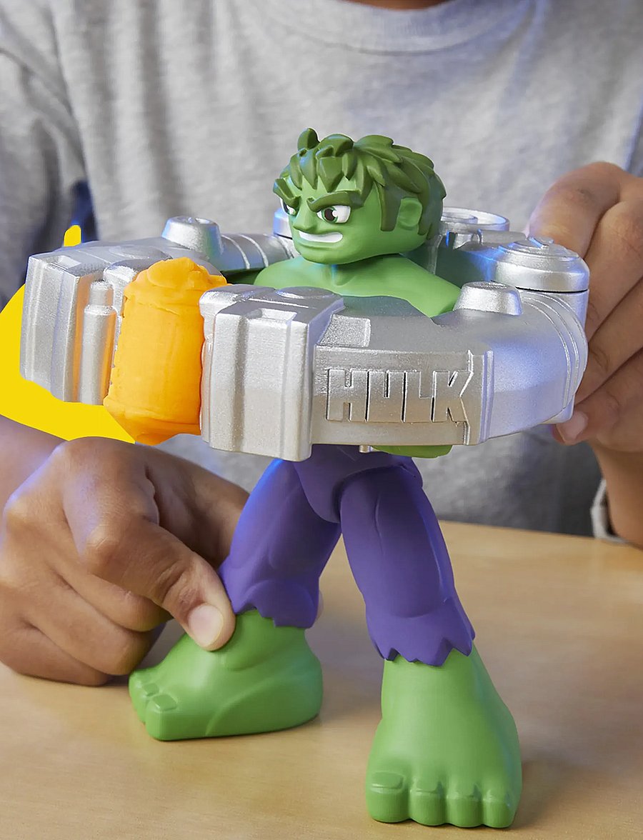 Play Doh - Play-Doh Marvel Hulken Smash & Squish-lekset - kvikmynda- og ævintýrapersónur - multicolor - 0
