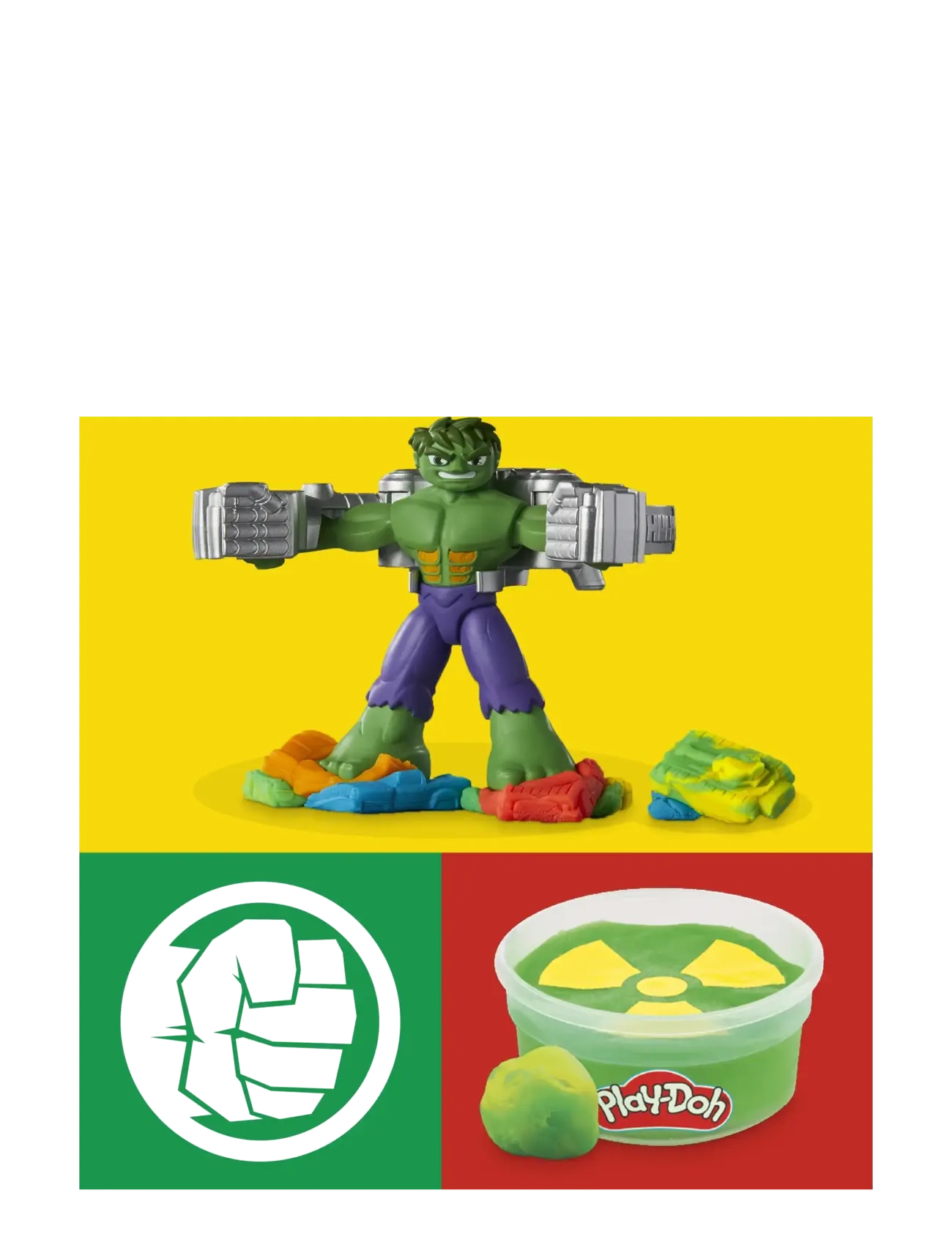 Play Doh - Play-Doh Marvel Hulken Smash & Squish-lekset - najniższe ceny - multicolor - 2