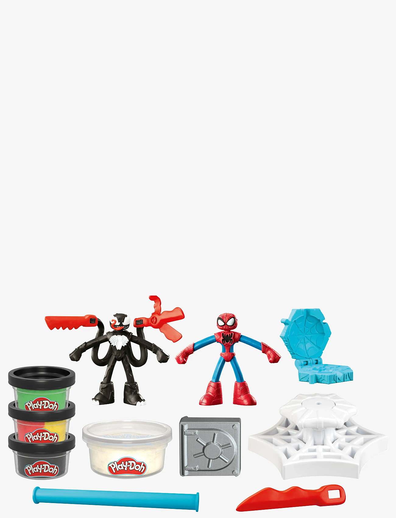 Play Doh - Play-Doh Marvel Spider-Man Launch & Slice Battle - movies & fairy tale characters - multicolor - 1