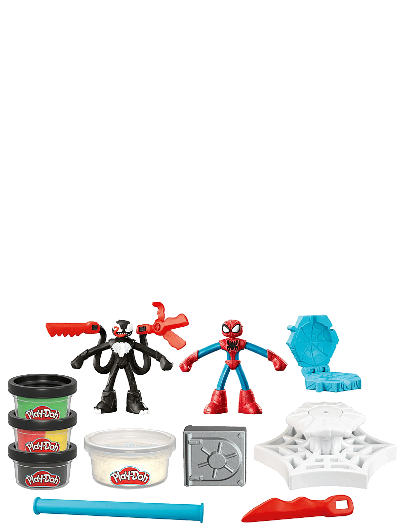 Play Doh - Play-Doh Marvel Spider-Man Launch & Slice Battle - film- & märchenfiguren - multicolor - 1