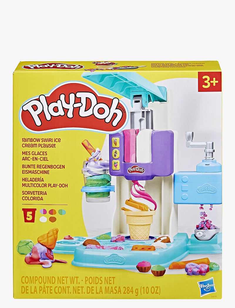Play Doh - Play-Doh Rainbow Swirl Ice Cream-lekset - multicolor - 3