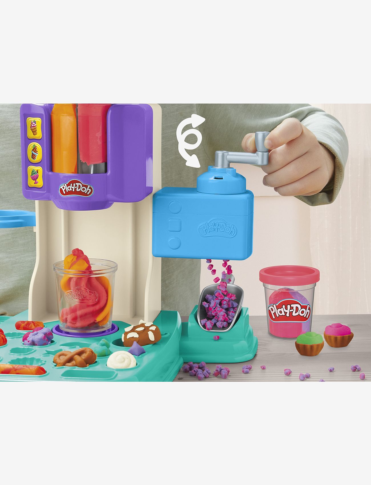 Play Doh Play-doh Rainbow Swirl Ice Cream-lekset (PDHG00285L0