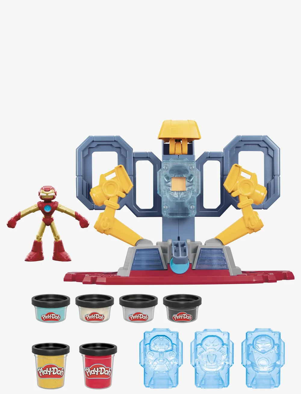 Play Doh - Play-Doh Marvel Iron Man Armor Maker Lab - filmid ja muinasjututegelased - multicolor - 1