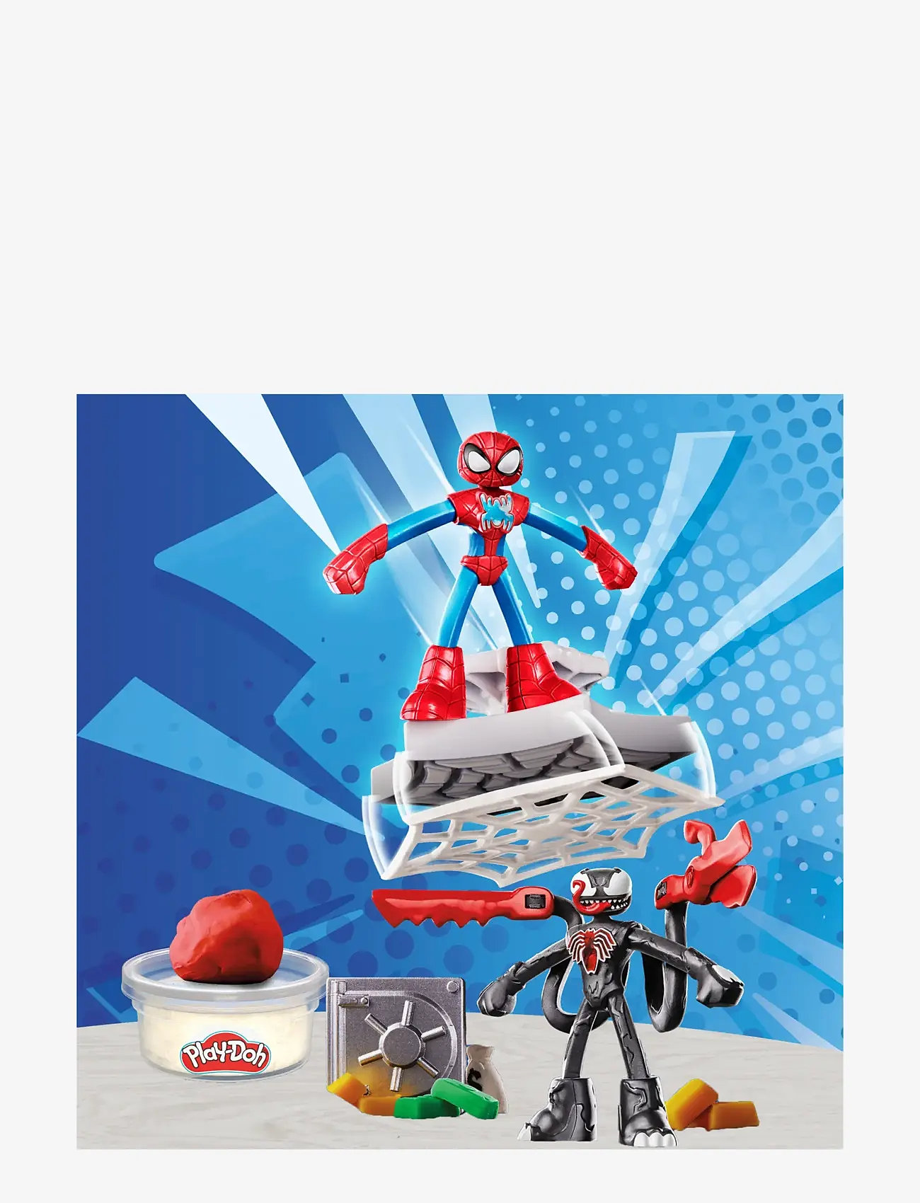 Play Doh - Play-Doh Marvel Iron Man Armor Maker Lab - filmid ja muinasjututegelased - multicolor - 5