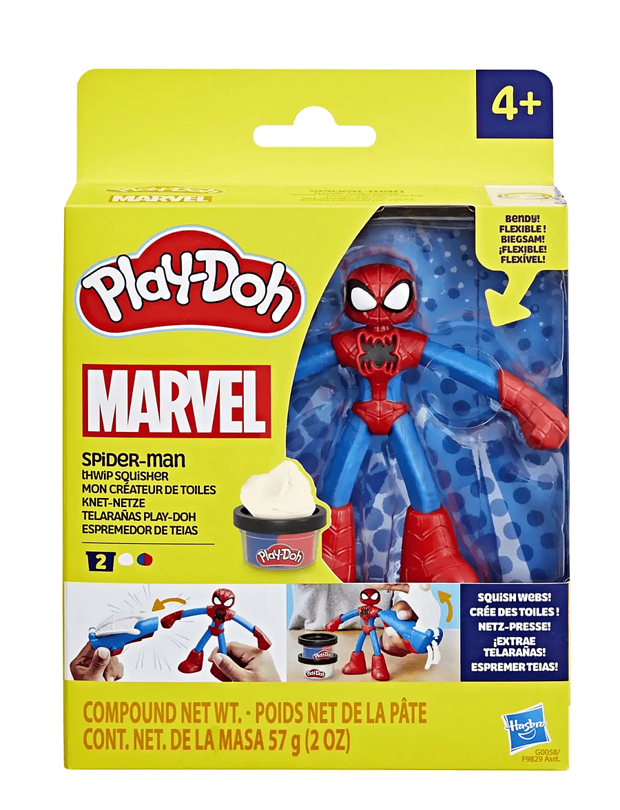 Play Doh - Play-Doh Marvel Spider-Man med Thwip Squisher - multicolor - 2