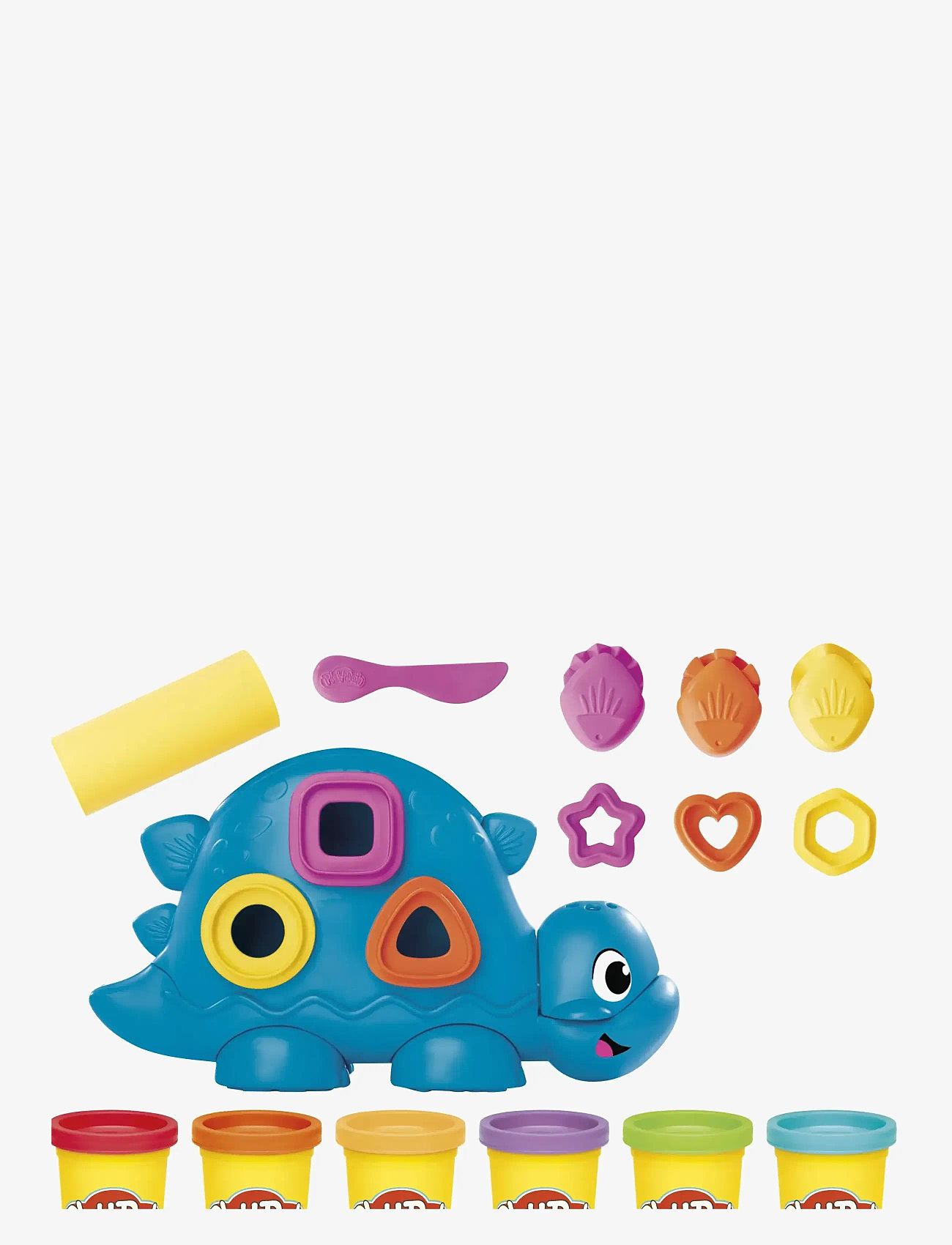 Play Doh - Play-Doh för nybörjare, Shapes & Colors Dino - lipdymo tešla - multicolor - 2