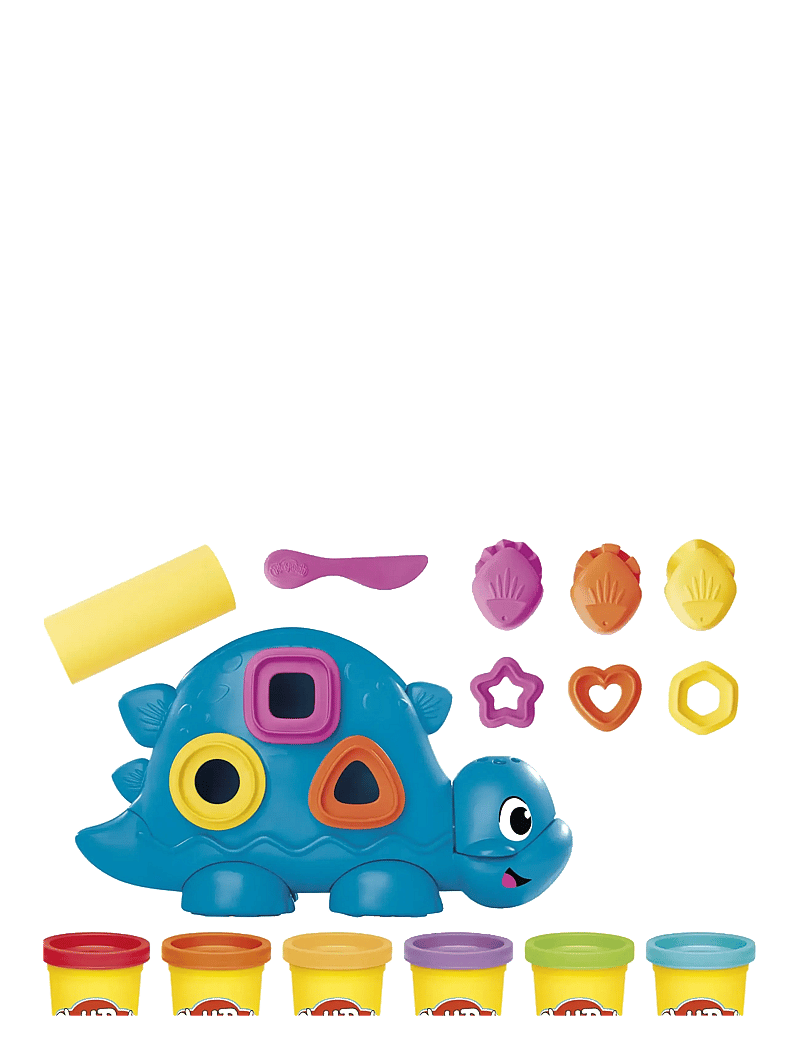 Play Doh - Play-Doh för nybörjare, Shapes & Colors Dino - lipdymo tešla - multicolor - 2