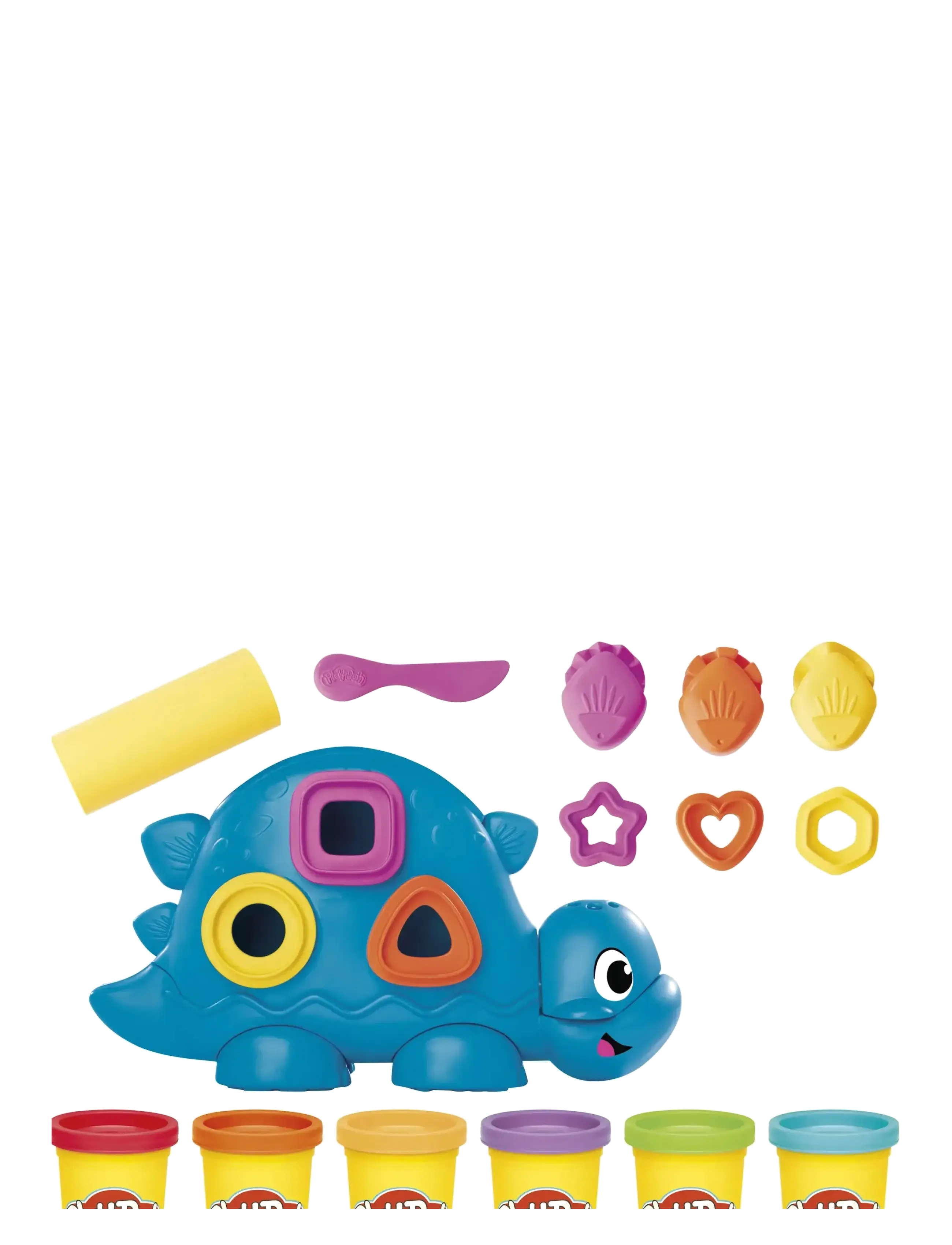 Play Doh - Play-Doh för nybörjare, Shapes & Colors Dino - lipdymo tešla - multicolor - 2