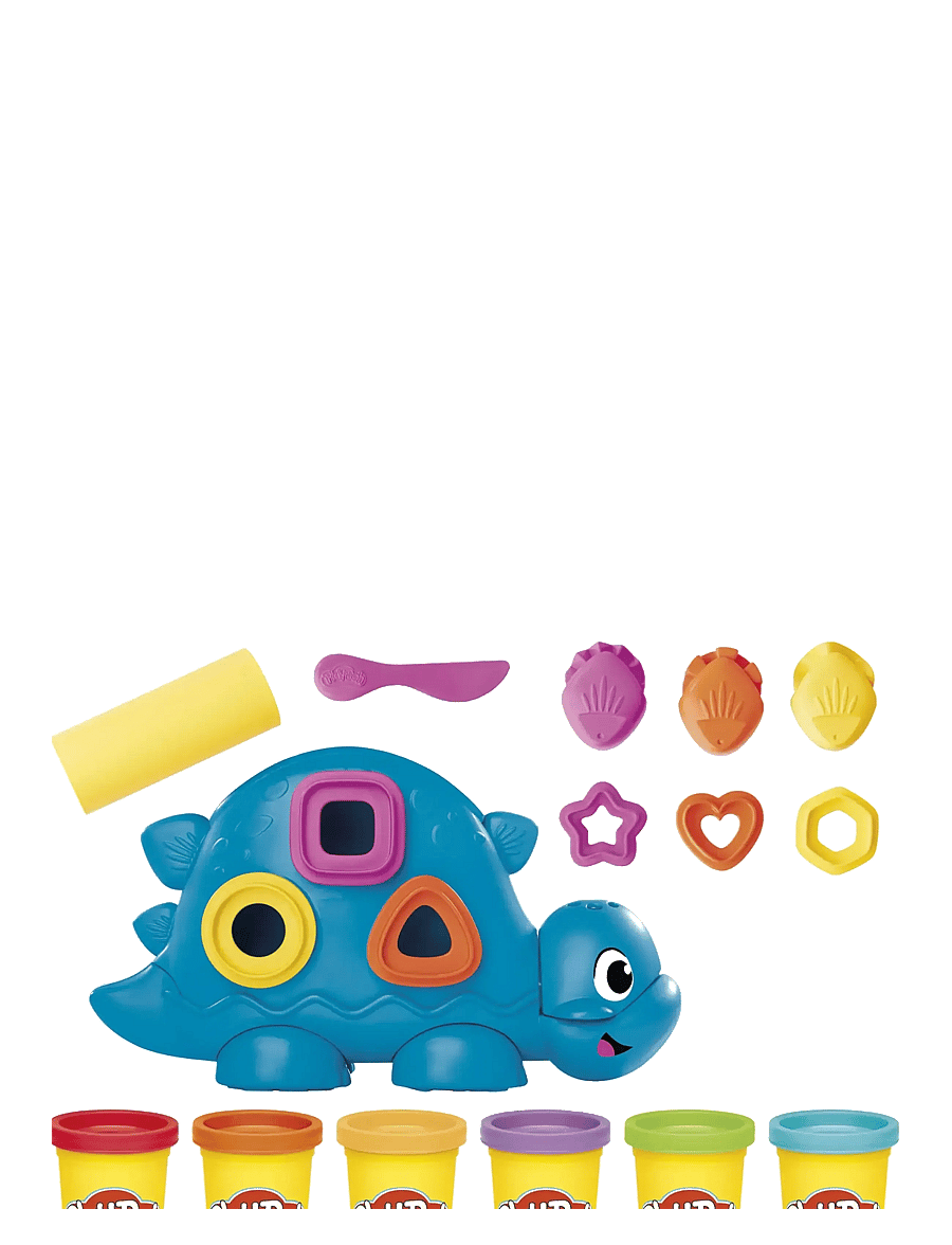 Play Doh - Play-Doh för nybörjare, Shapes & Colors Dino - lipdymo tešla - multicolor - 2