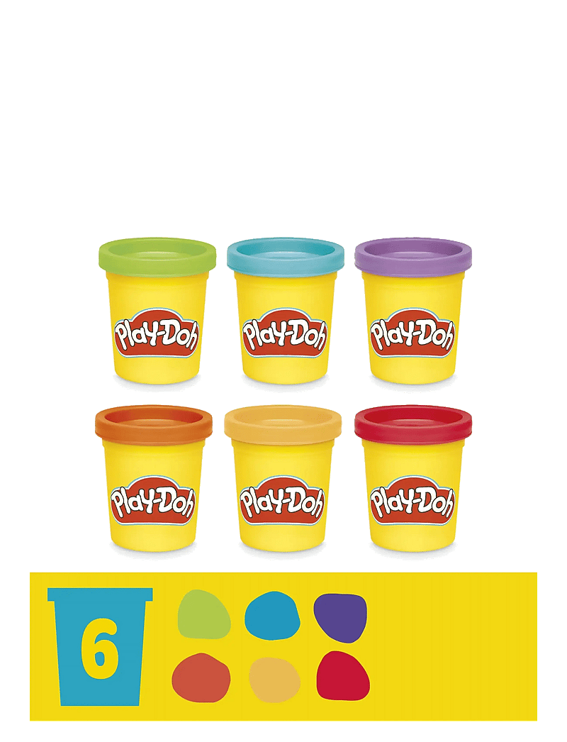 Play Doh - Play-Doh för nybörjare, Shapes & Colors Dino - lipdymo tešla - multicolor - 4