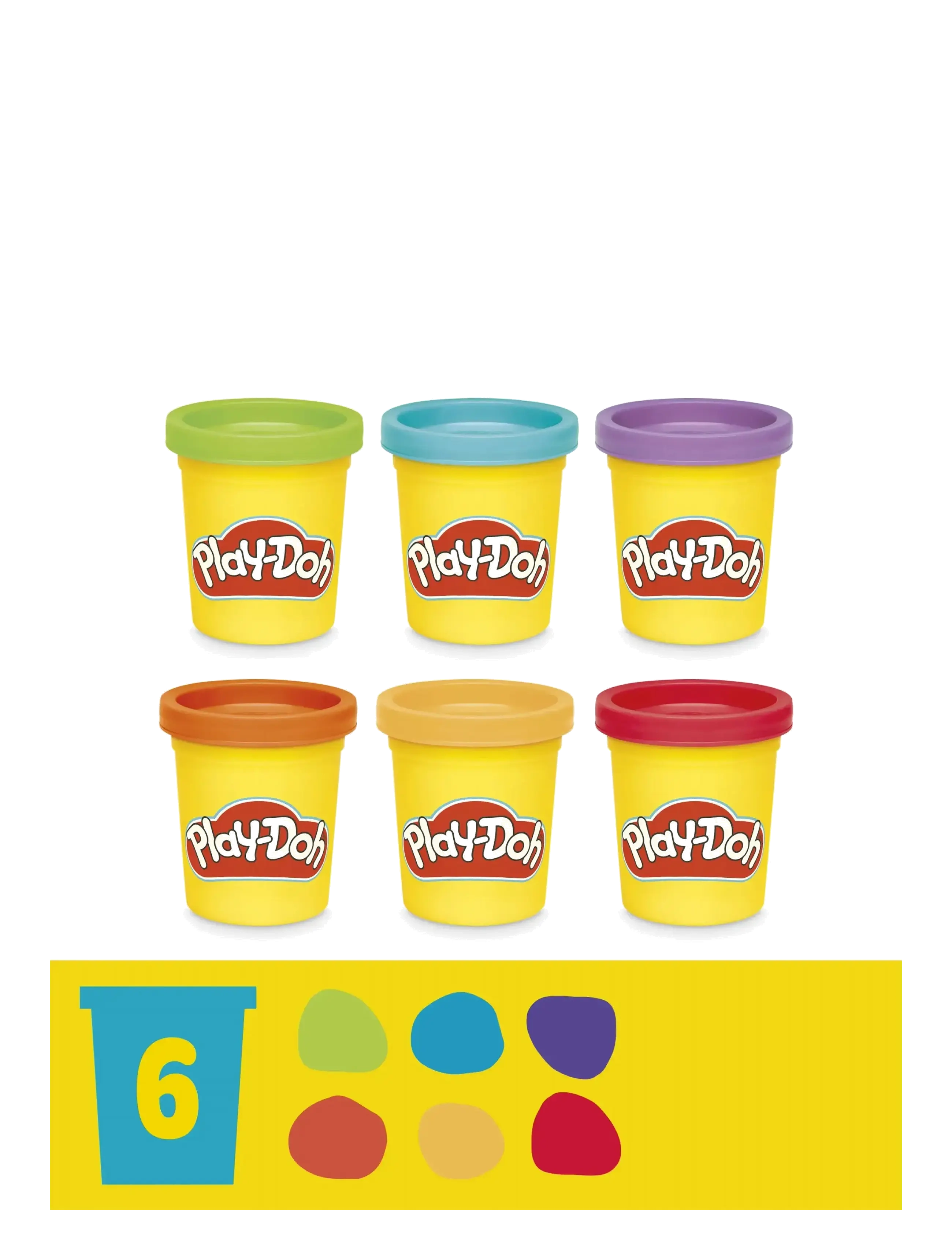 Play Doh - Play-Doh för nybörjare, Shapes & Colors Dino - lipdymo tešla - multicolor - 4