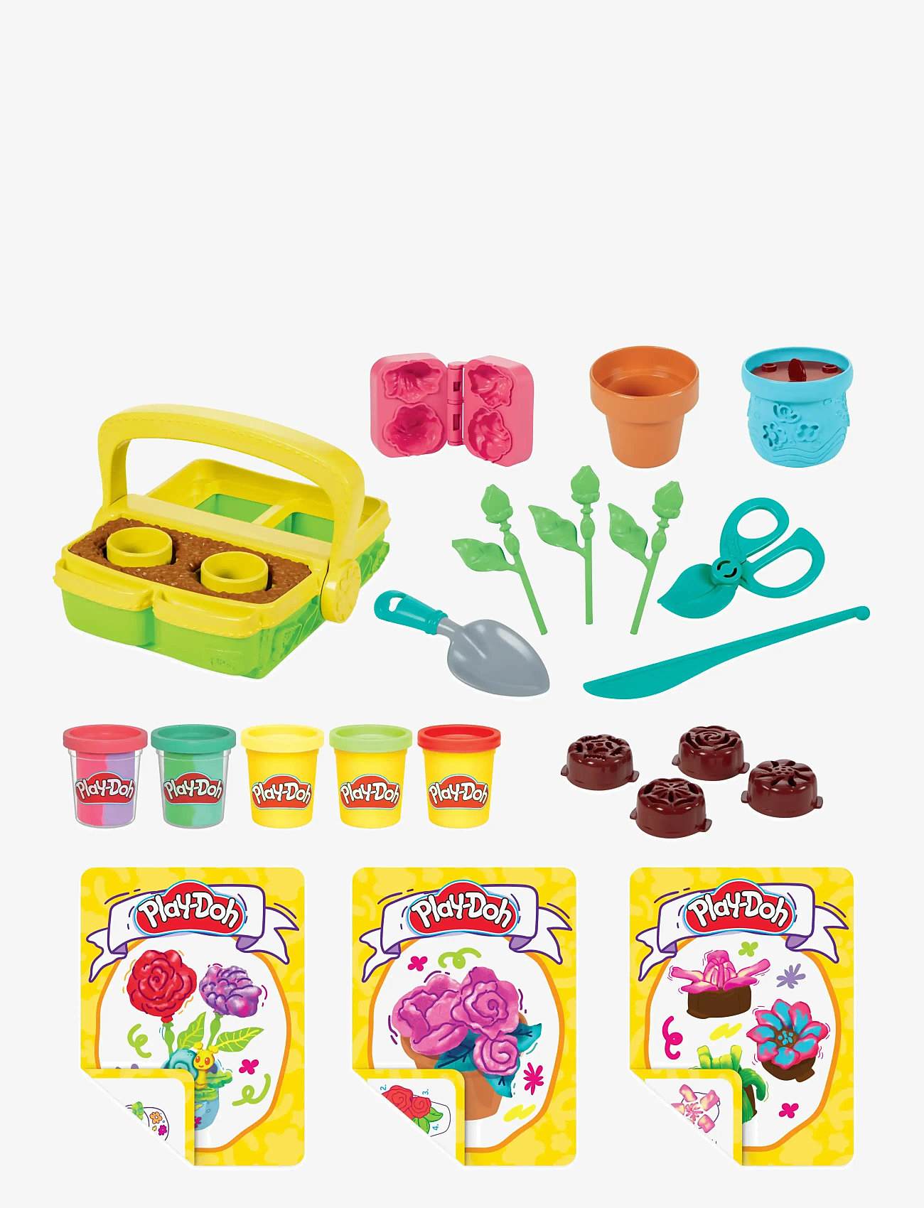 Play Doh - Play-Doh Blooming Flowers - multicolor - 0