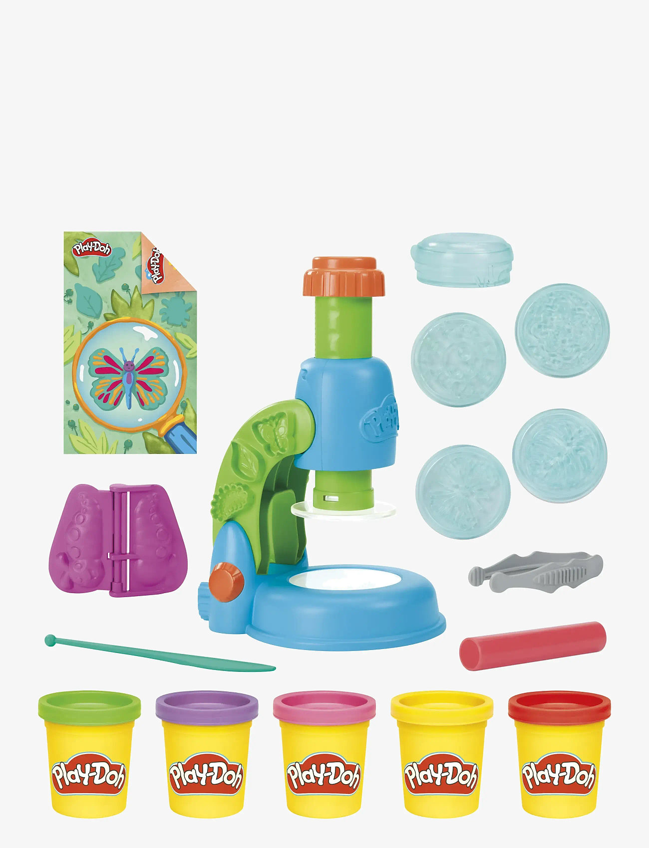 Play Doh - Play-Doh Light and Look-mikroskop - mängutainas - multicolor - 1
