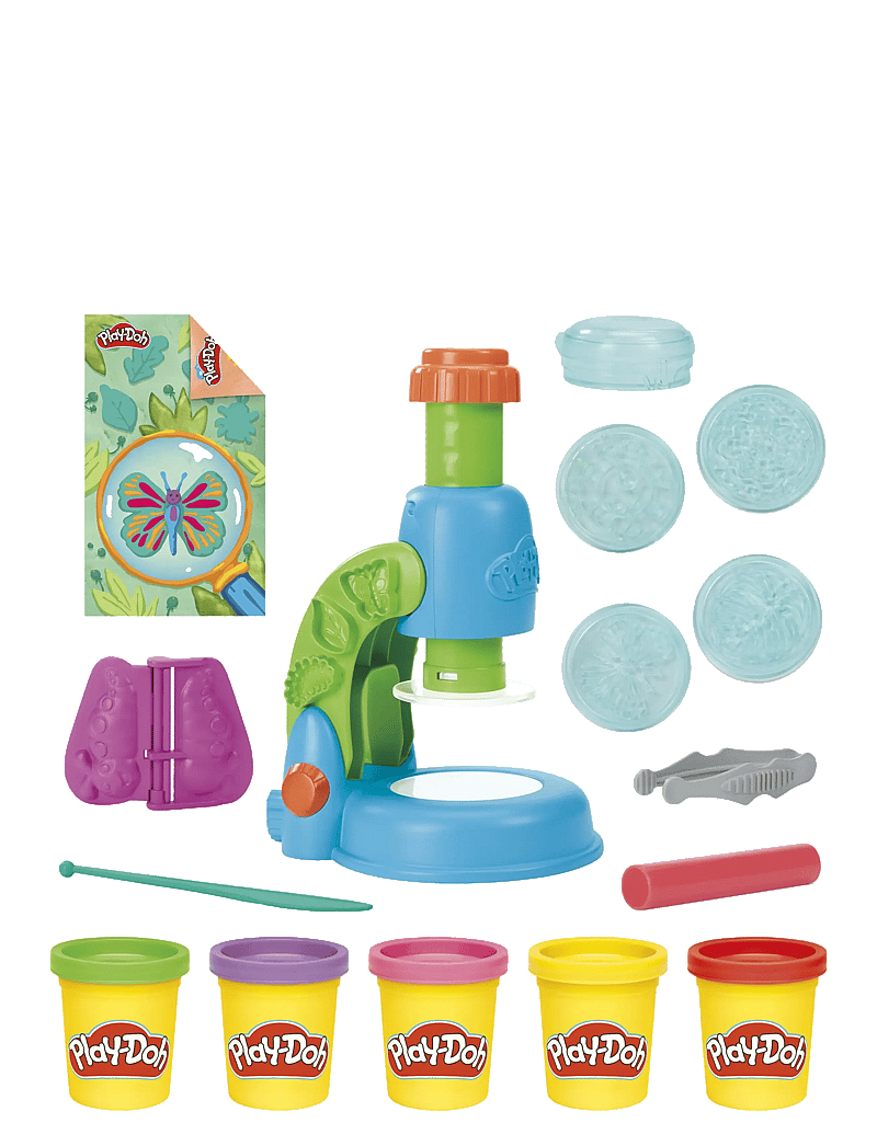 Play Doh - Play-Doh Light and Look-mikroskop - mängutainas - multicolor - 1