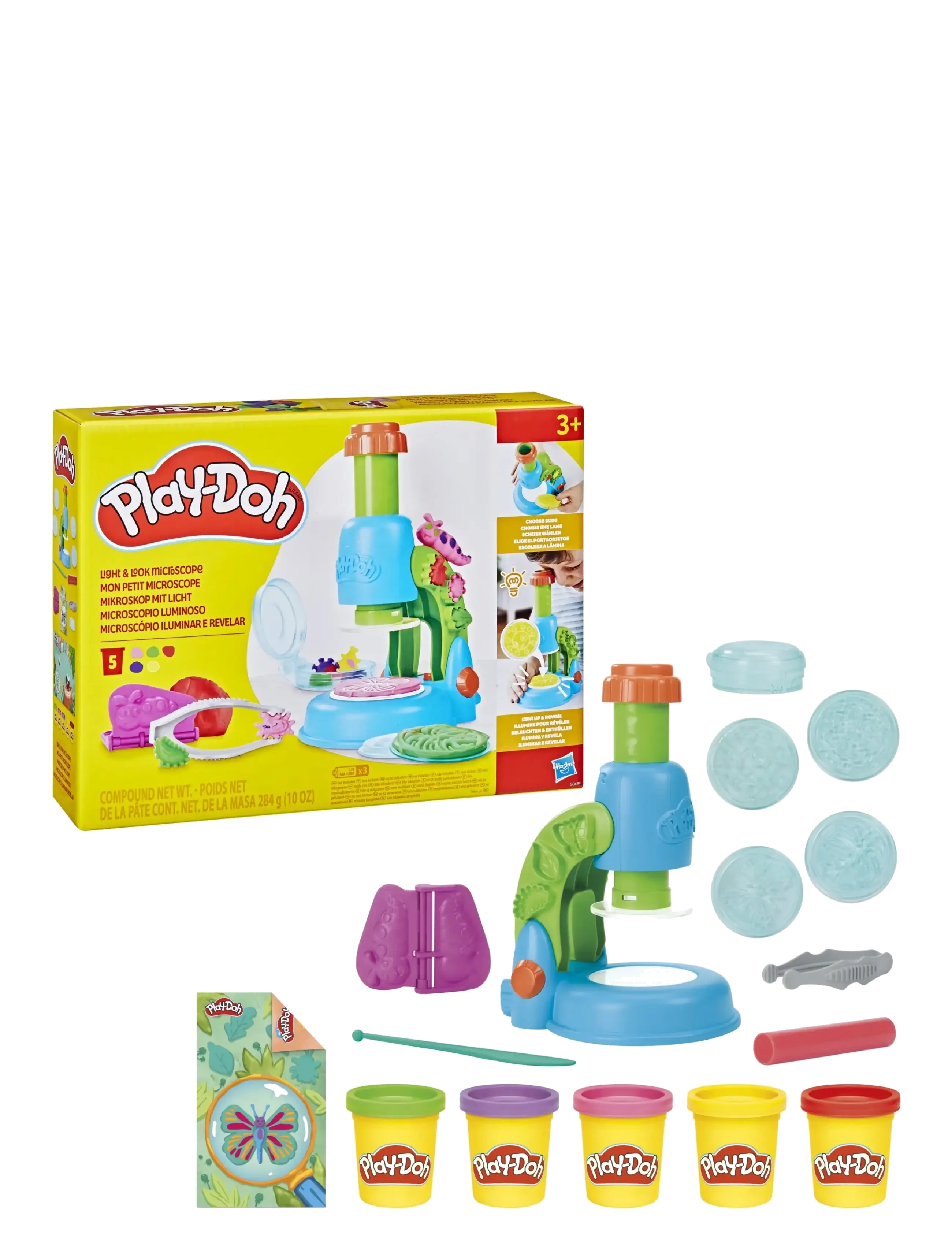 Play Doh Play-Doh Light and Look-mikroskop - Legetøj til indendørs brug - MULTICOLOR / multi
