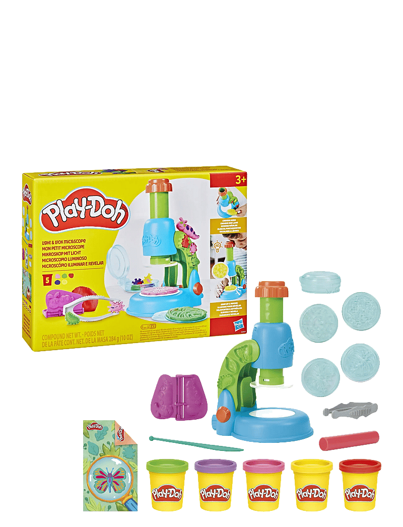 Play Doh - Play-Doh Light and Look-mikroskop - mängutainas - multicolor - 2