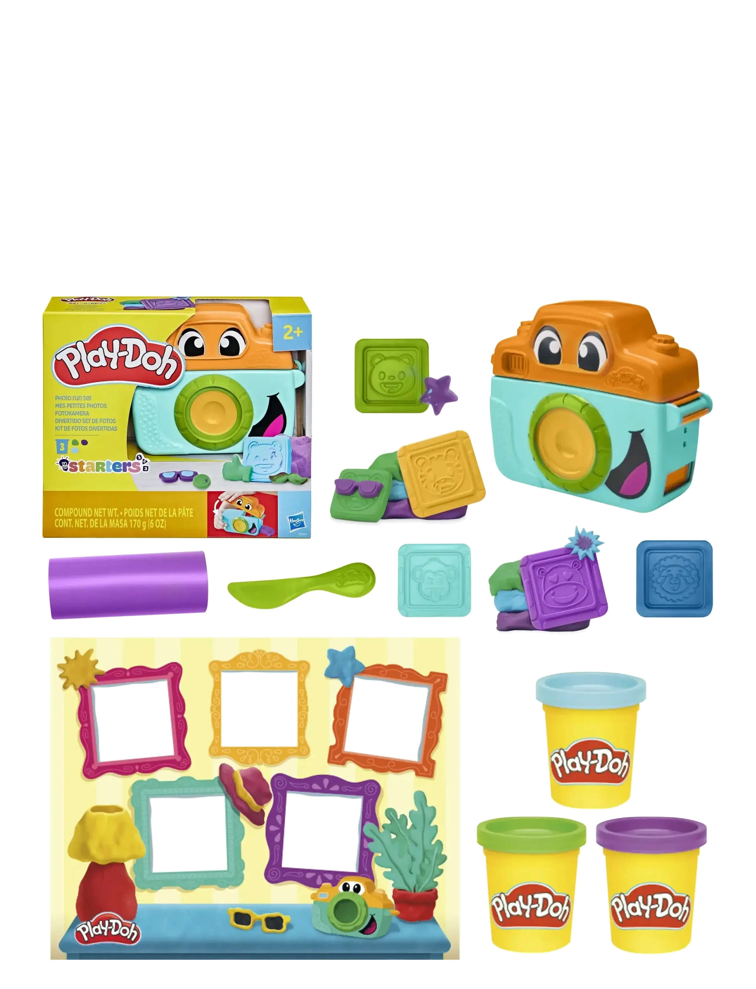 Play Doh - Play-Doh Starters Photo Fun-set - die niedrigsten preise - multicolor - 4