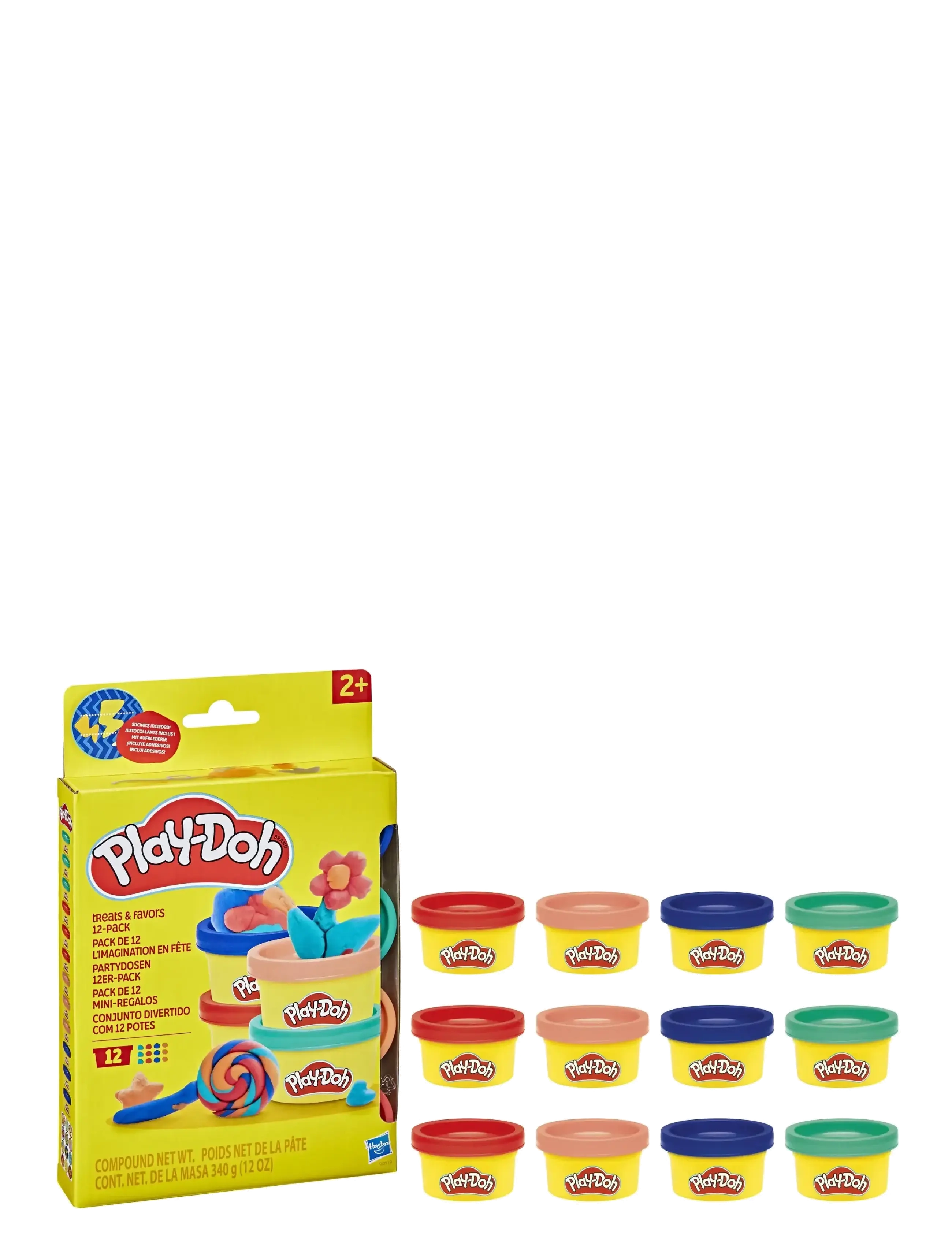 Play-Doh 12-pack småpresenter - MULTICOLOR