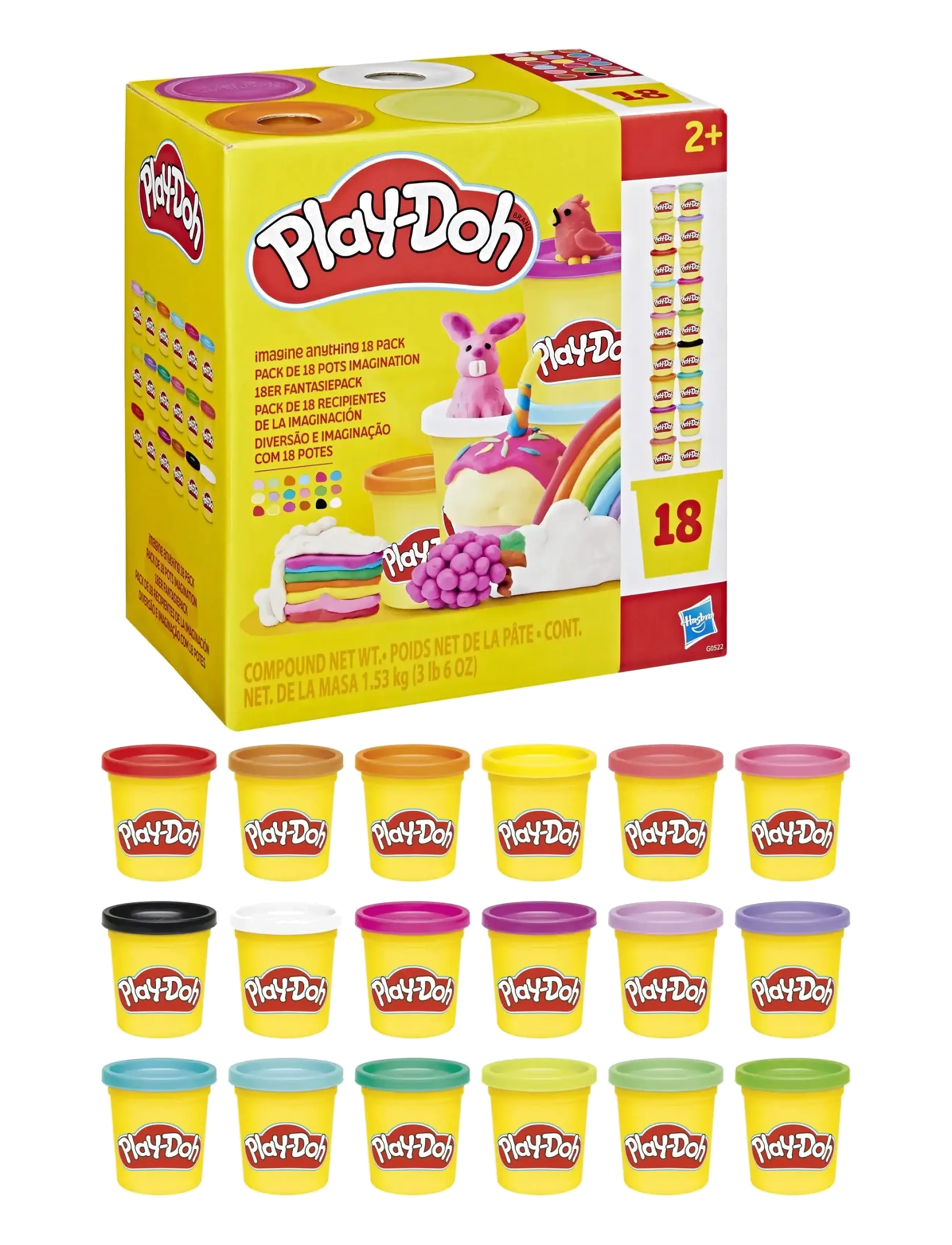 Play Doh - Play-Doh Imagine Anything, 18-pack - multicolor - 2