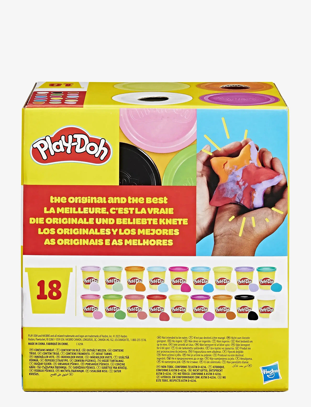 Play Doh - Play-Doh Imagine Anything, 18-pack - modellervoks - multicolor - 3