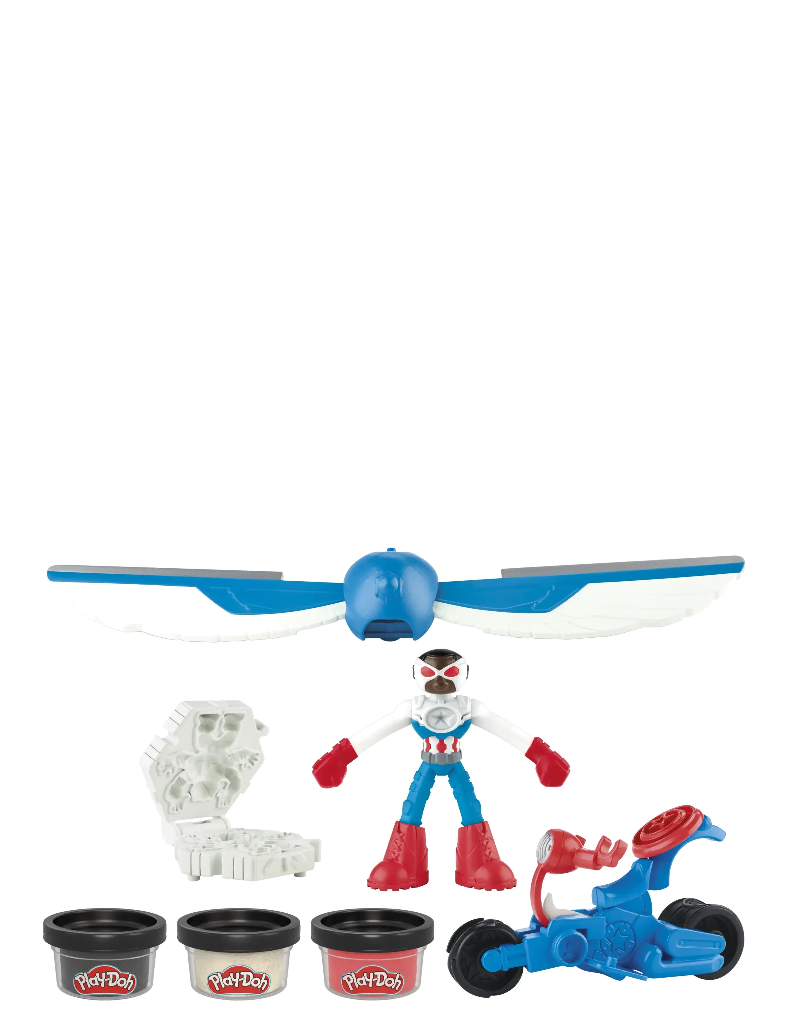 Play Doh Play-Doh Marvel Captain America Moto-Slicer-lekset - 4 for 3 - MULTICOLOR / multi
