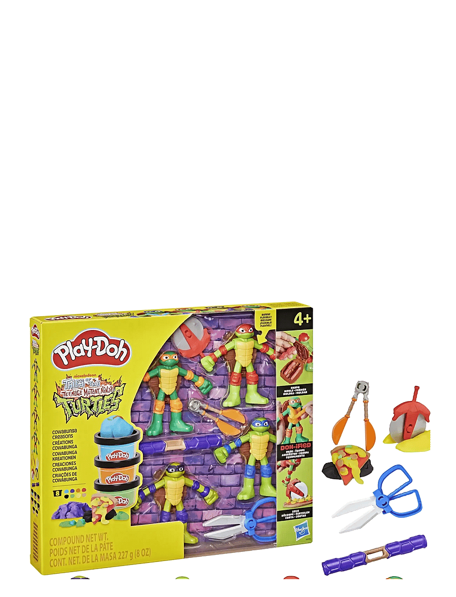 Play Doh - Play-Doh Teenage Mutant Ninja Turtles Cowabunga Creations - multicolor - 1