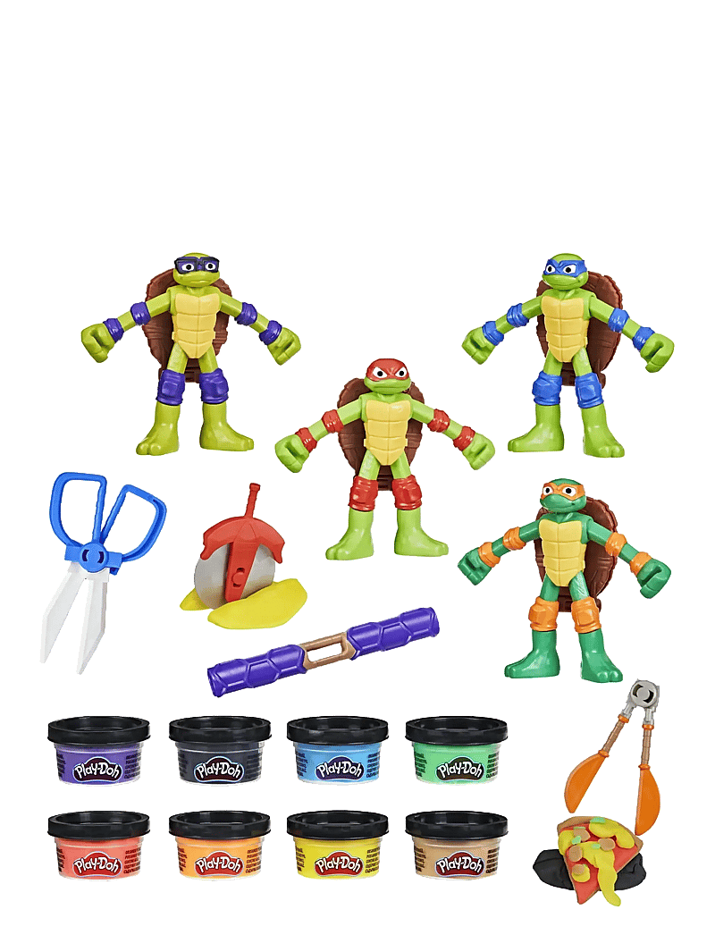 Play Doh - Play-Doh Teenage Mutant Ninja Turtles Cowabunga Creations - mängutainas - multicolor - 2