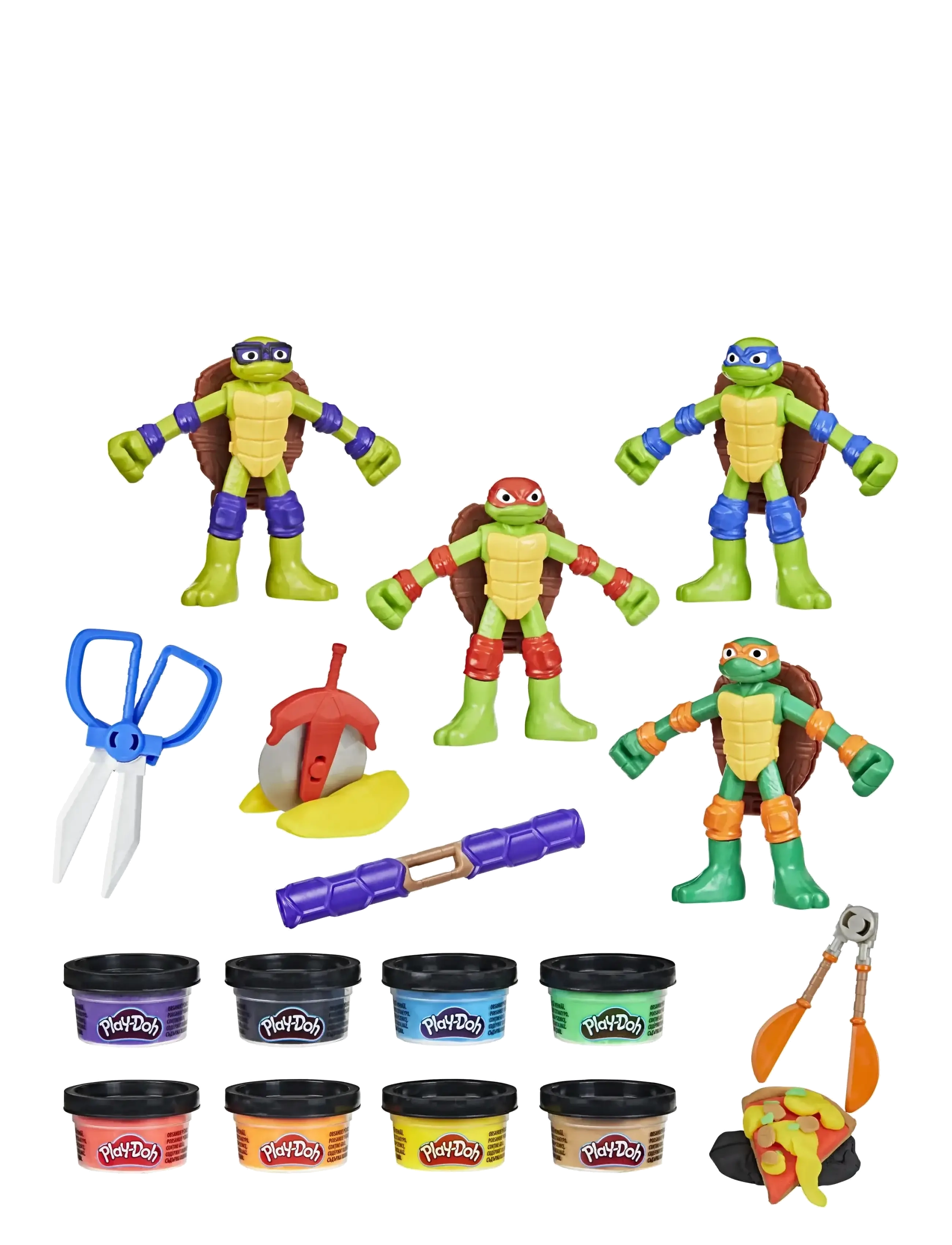 Play Doh - Play-Doh Teenage Mutant Ninja Turtles Cowabunga Creations - multicolor - 2