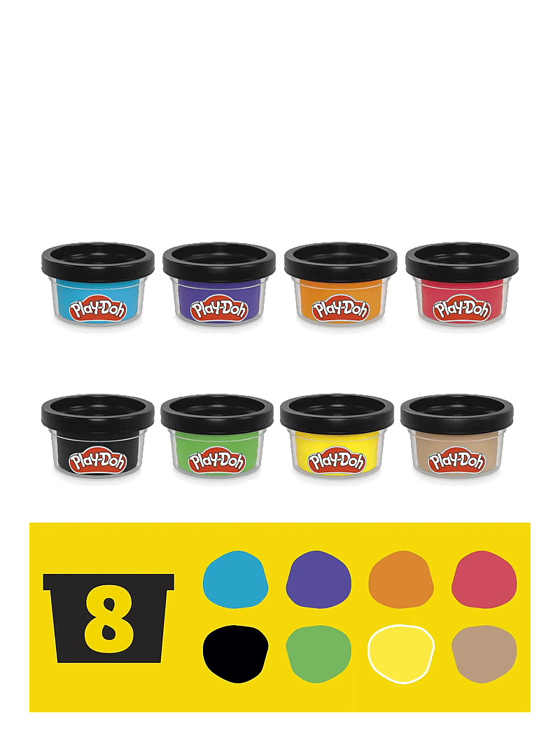 Play Doh - Play-Doh Teenage Mutant Ninja Turtles Cowabunga Creations - mängutainas - multicolor - 3