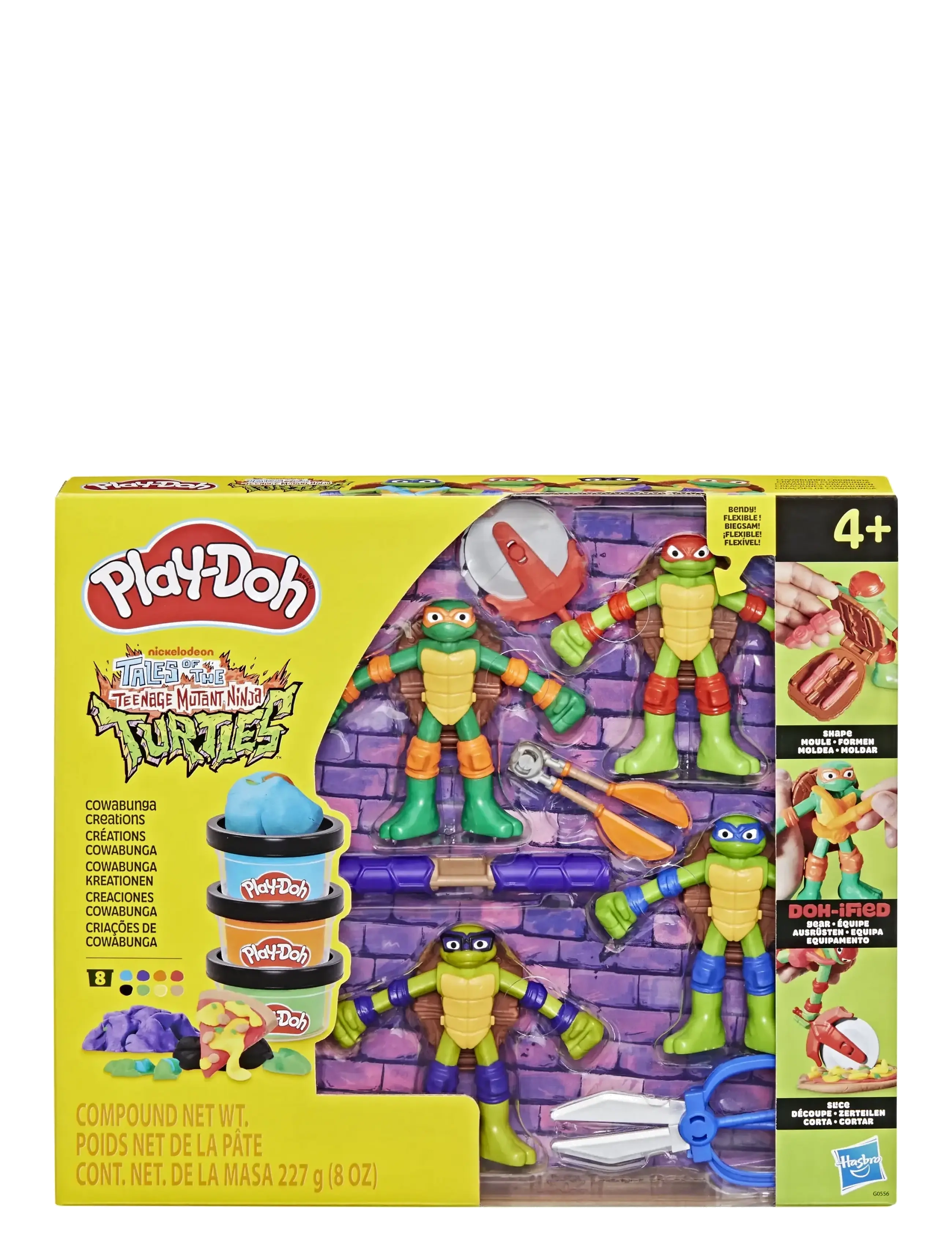 Play Doh - Play-Doh Teenage Mutant Ninja Turtles Cowabunga Creations - multicolor - 4