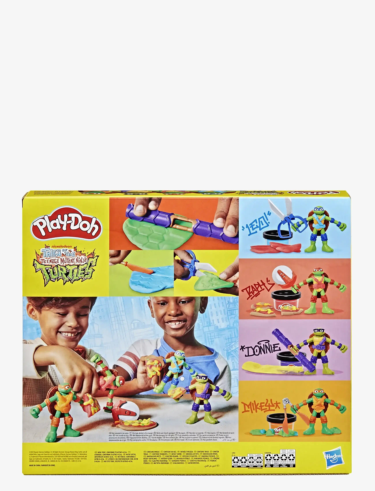 Play Doh - Play-Doh Teenage Mutant Ninja Turtles Cowabunga Creations - mängutainas - multicolor - 5