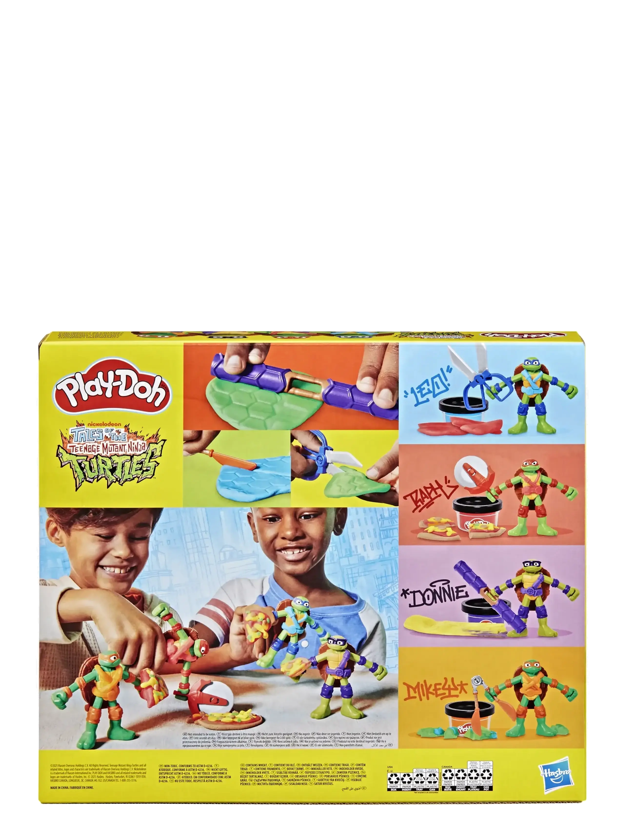 Play Doh - Play-Doh Teenage Mutant Ninja Turtles Cowabunga Creations - multicolor - 5